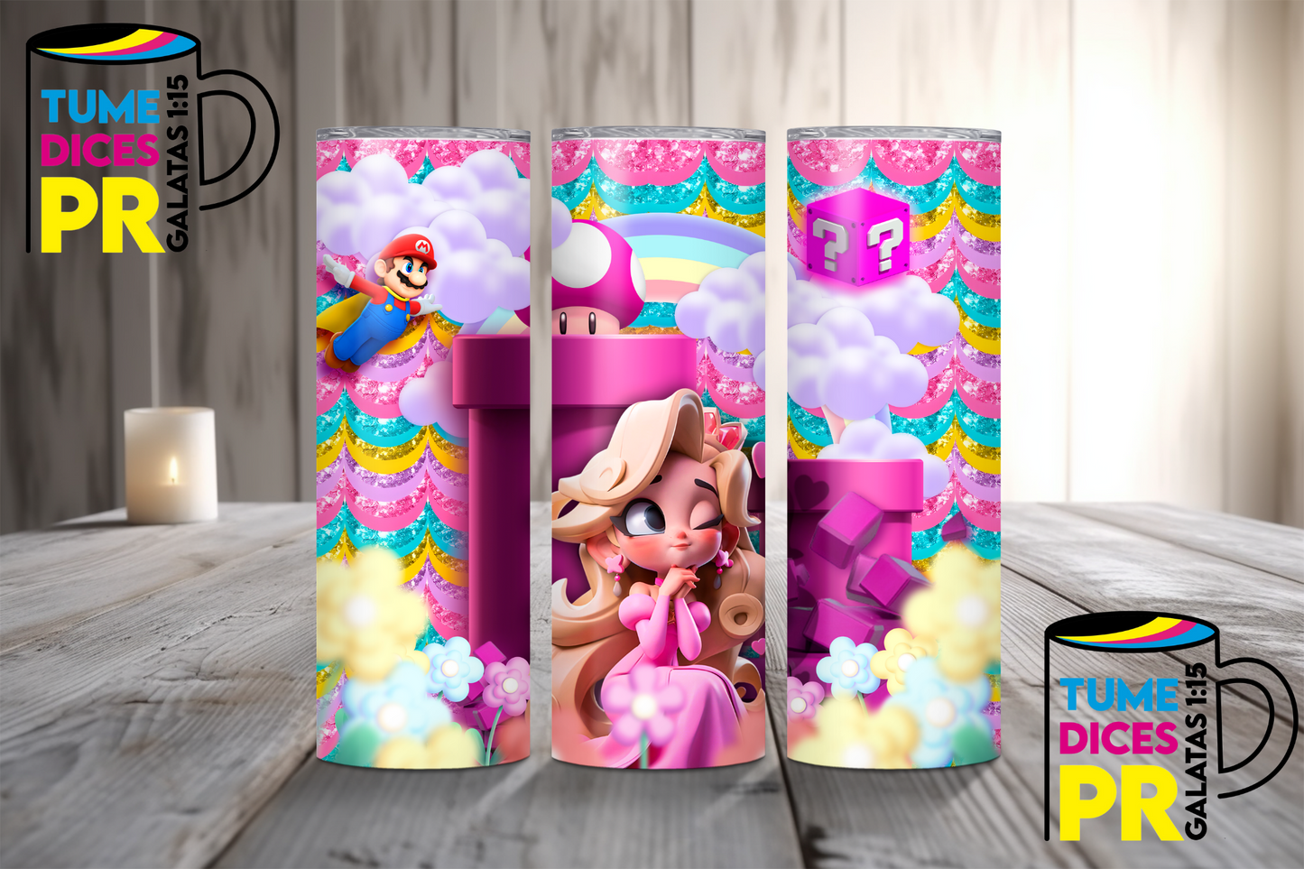 MARIO BROS Skinny Tumbler