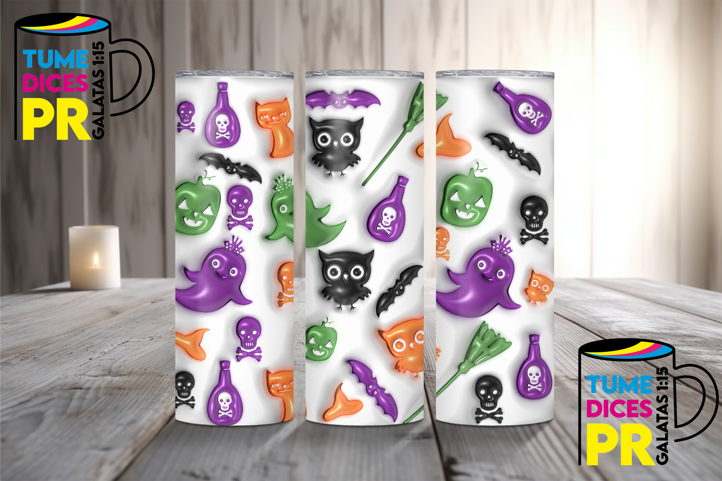 HALLOWEEN 1 Skinny Tumbler