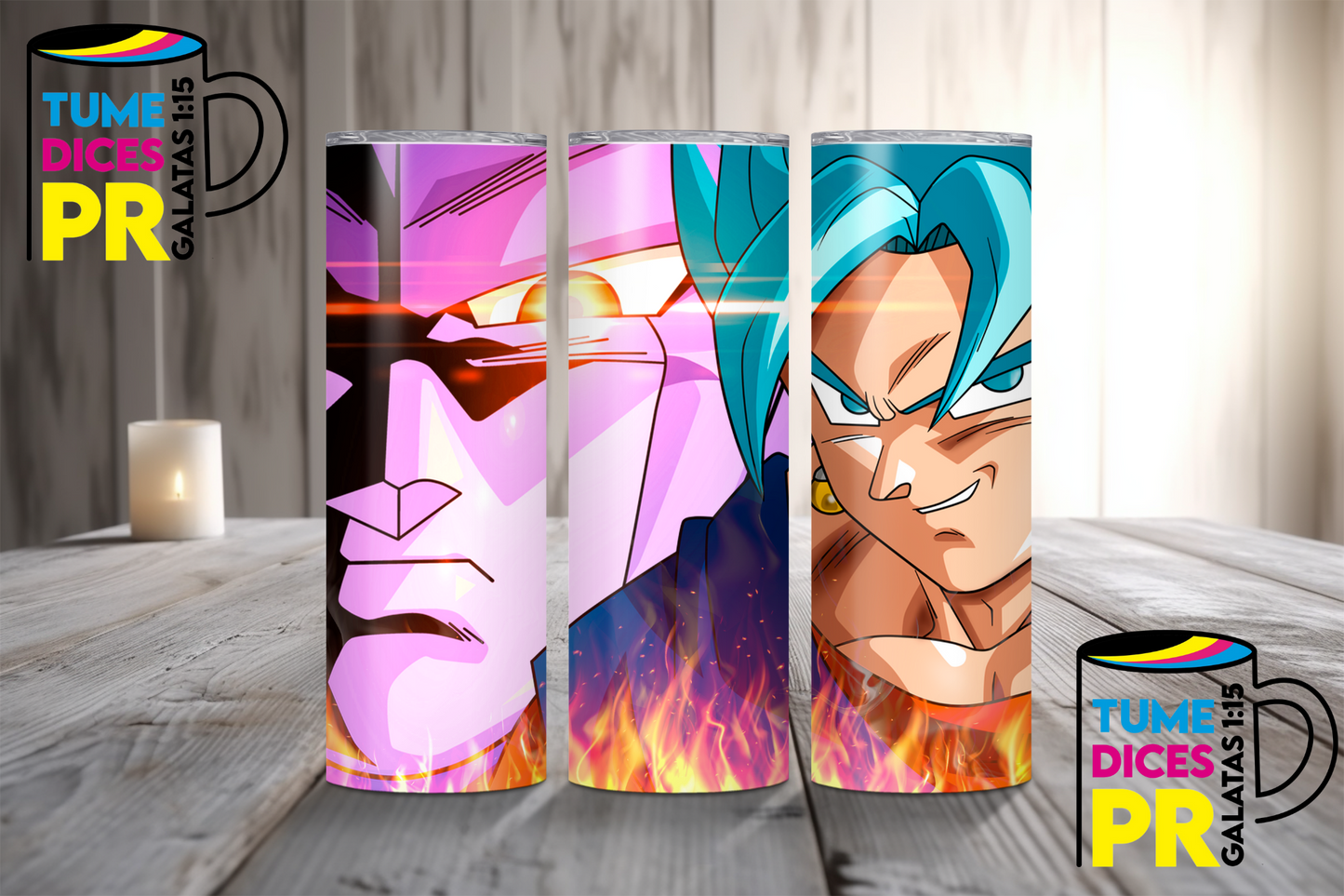 ANIME Skinny Tumbler