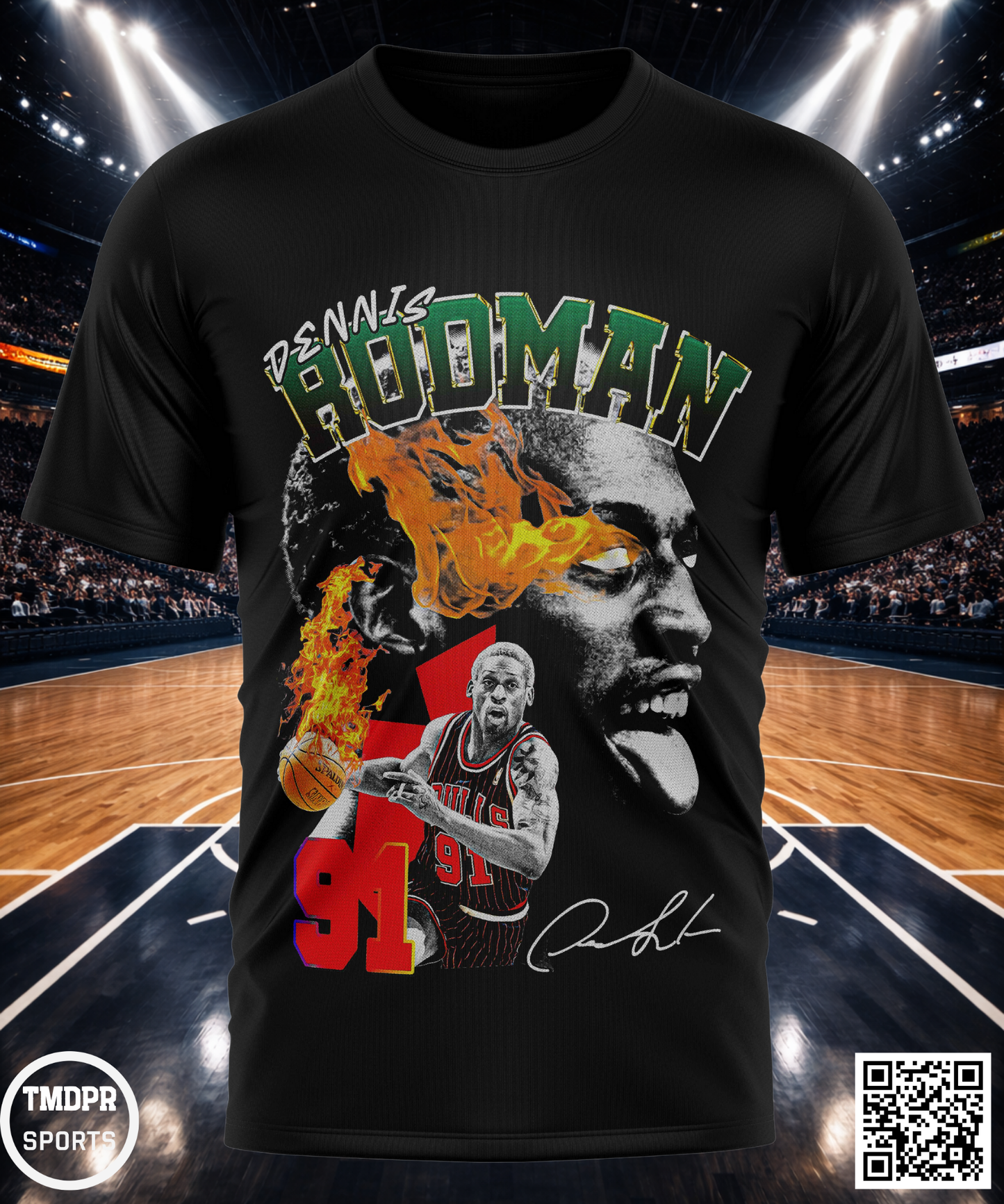DENNIS RODMAN Camisetas