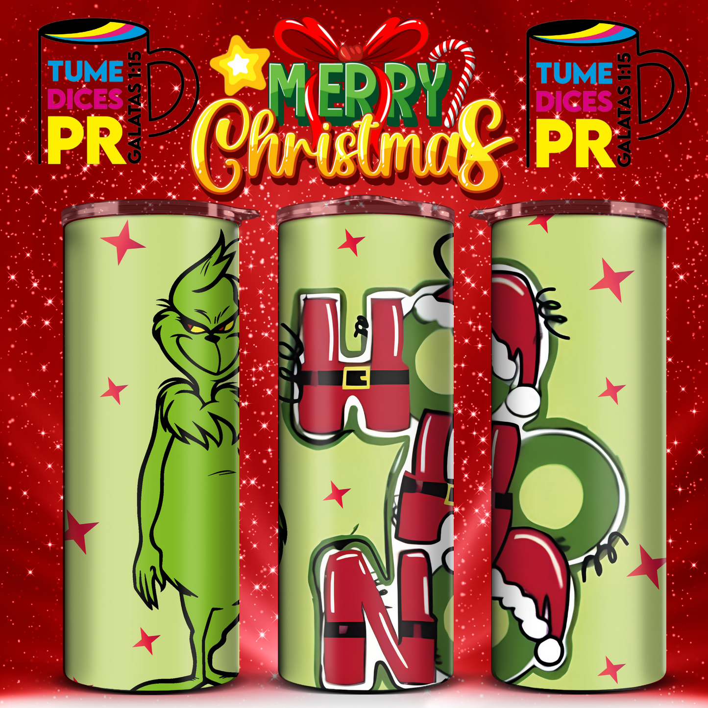 NAVIDAD Skinny Tumbler