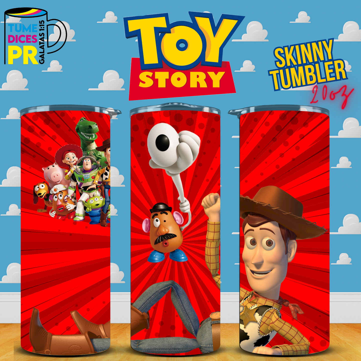 TOY STORY Skinny Tumbler