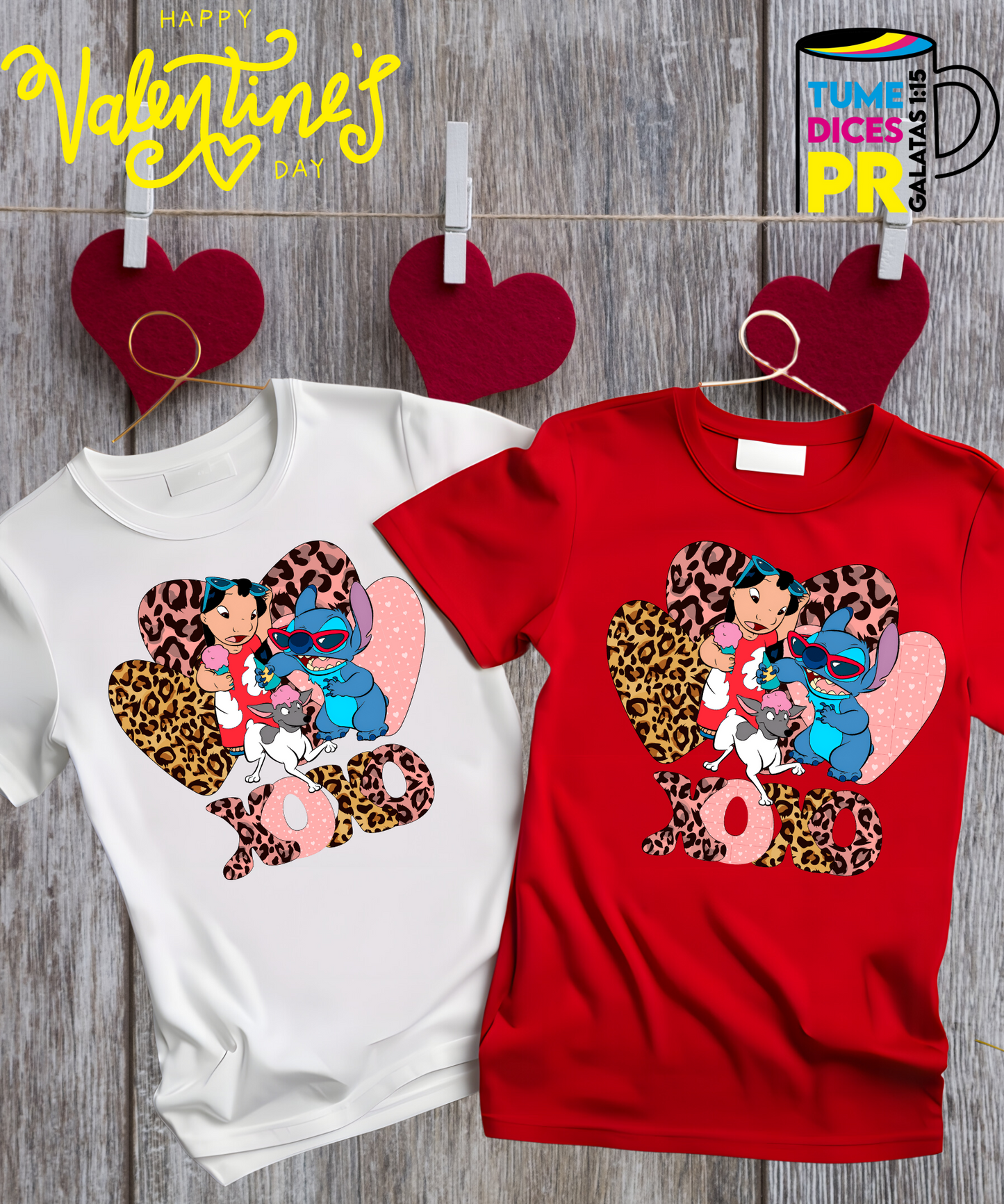 Camiseta AMOR Y AMISTAD