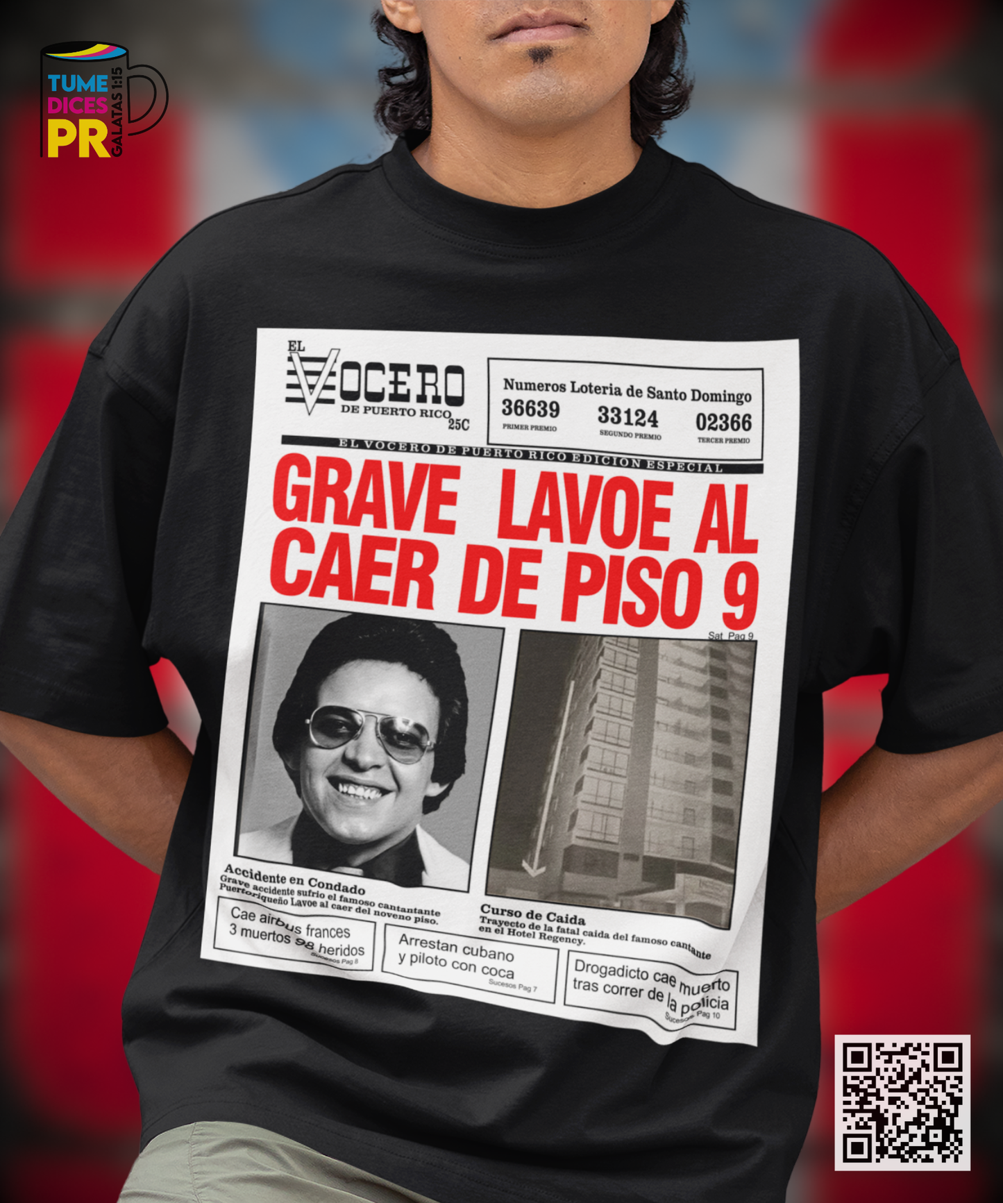 HECTOR LAVOE Camisetas