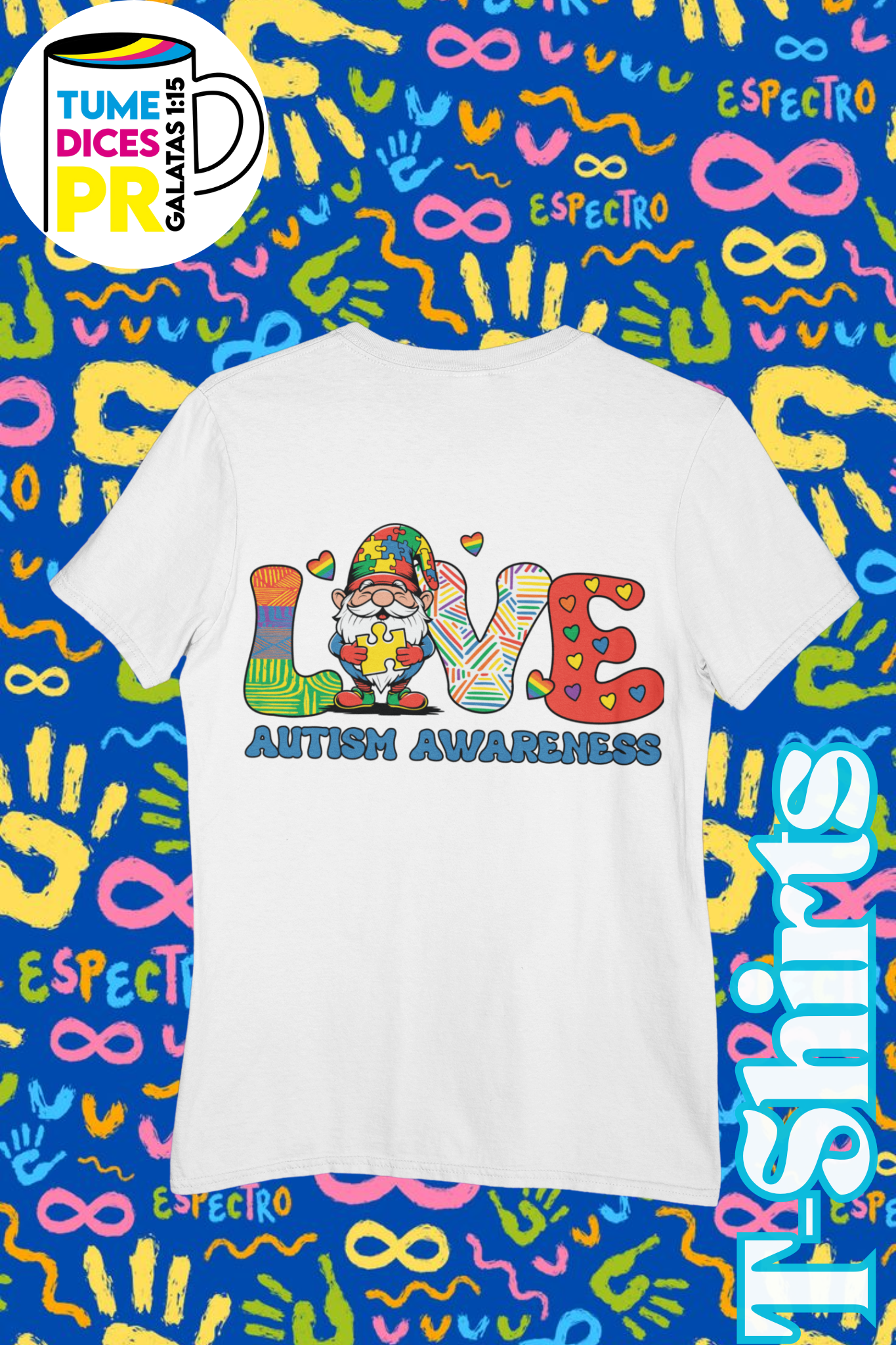 AUTISMO 3 Camisetas