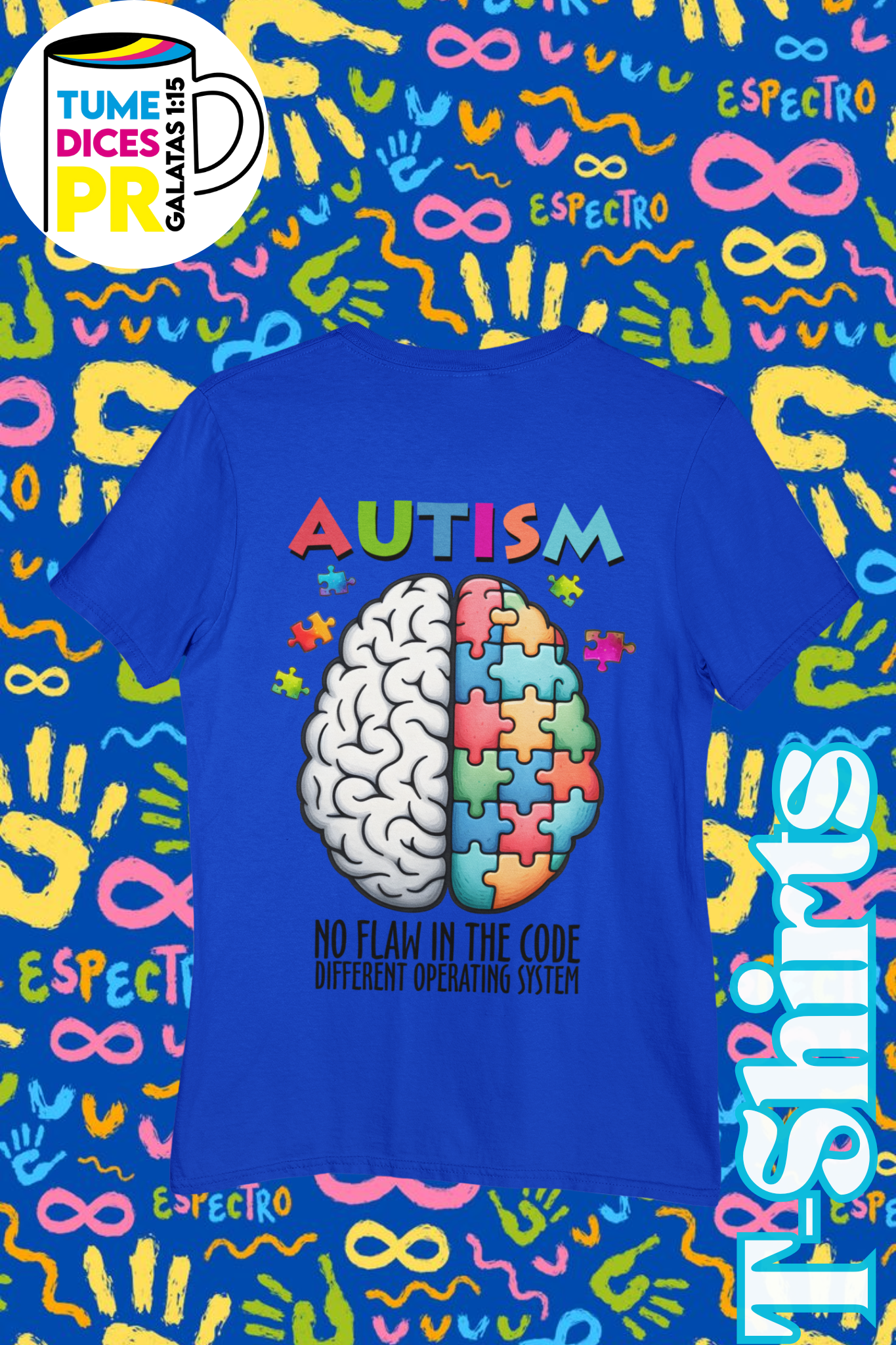 AUTISMO 3 Camisetas