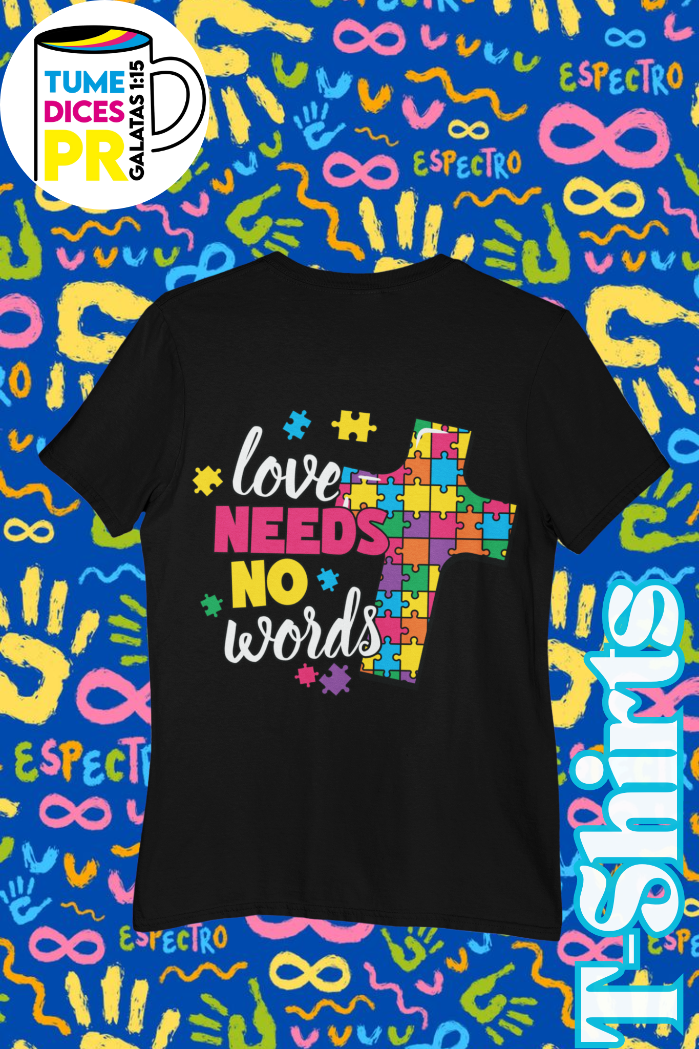 AUTISMO 3 Camisetas