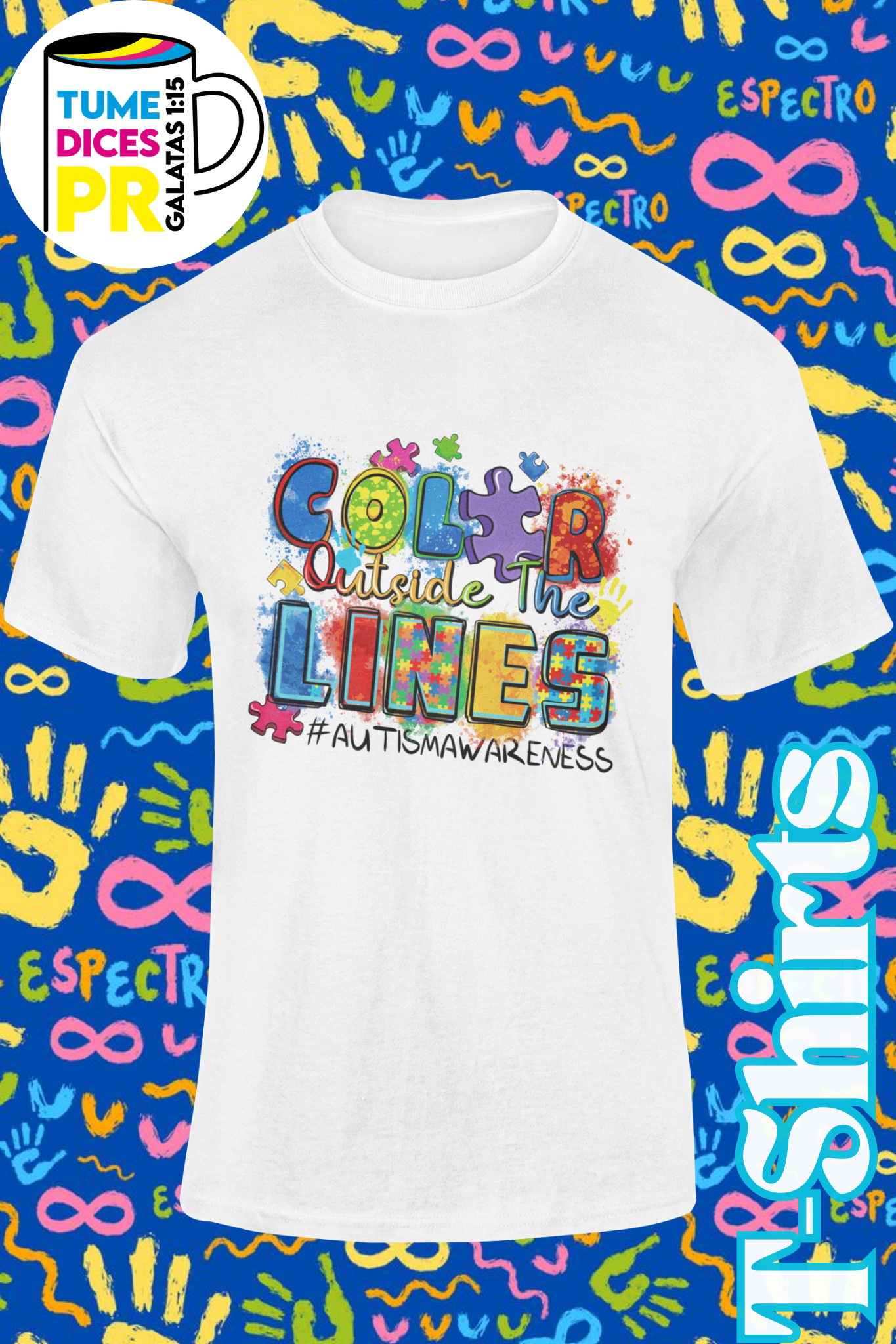 AUTISMO 3 Camisetas