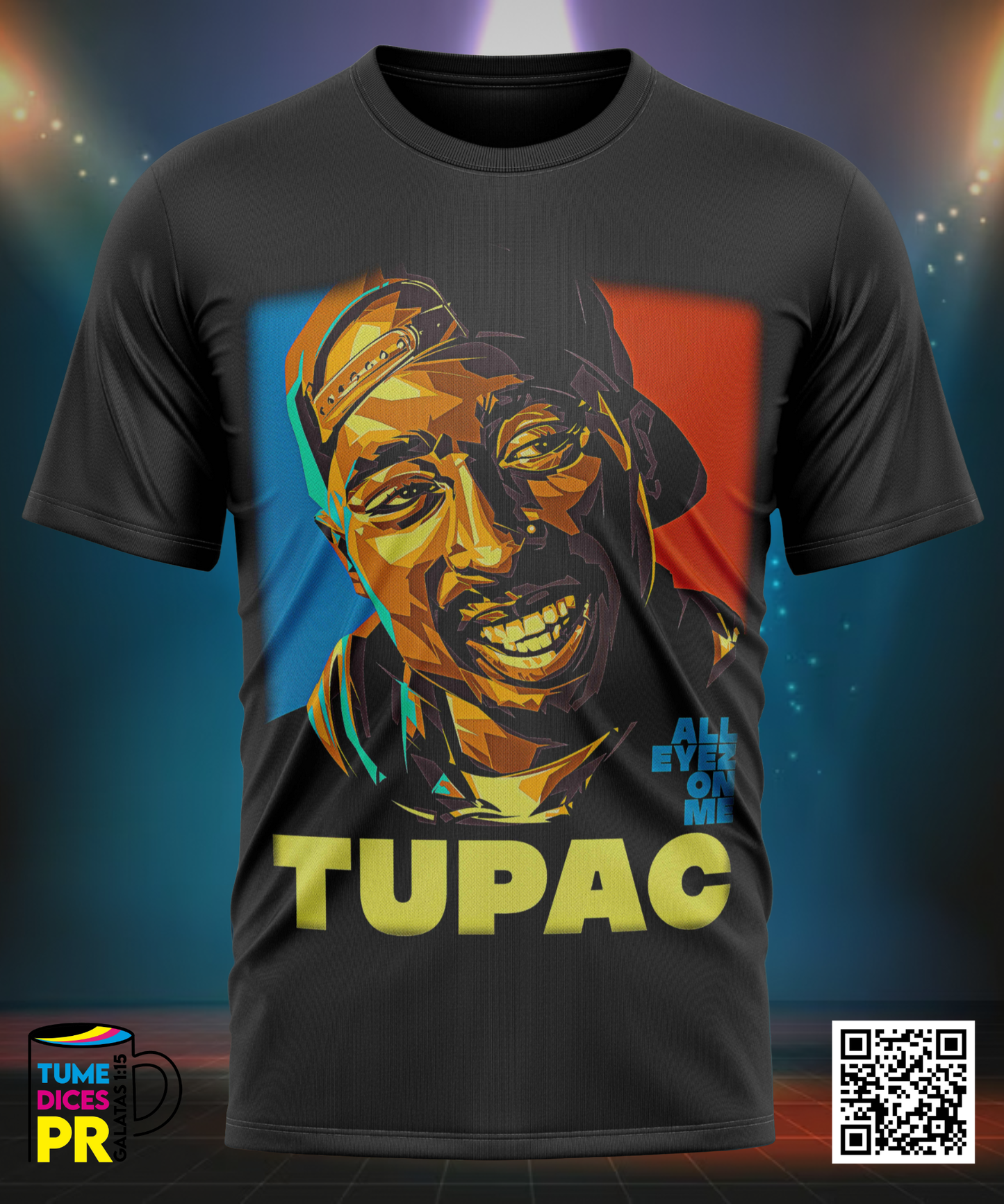 TUPAC Camiseta