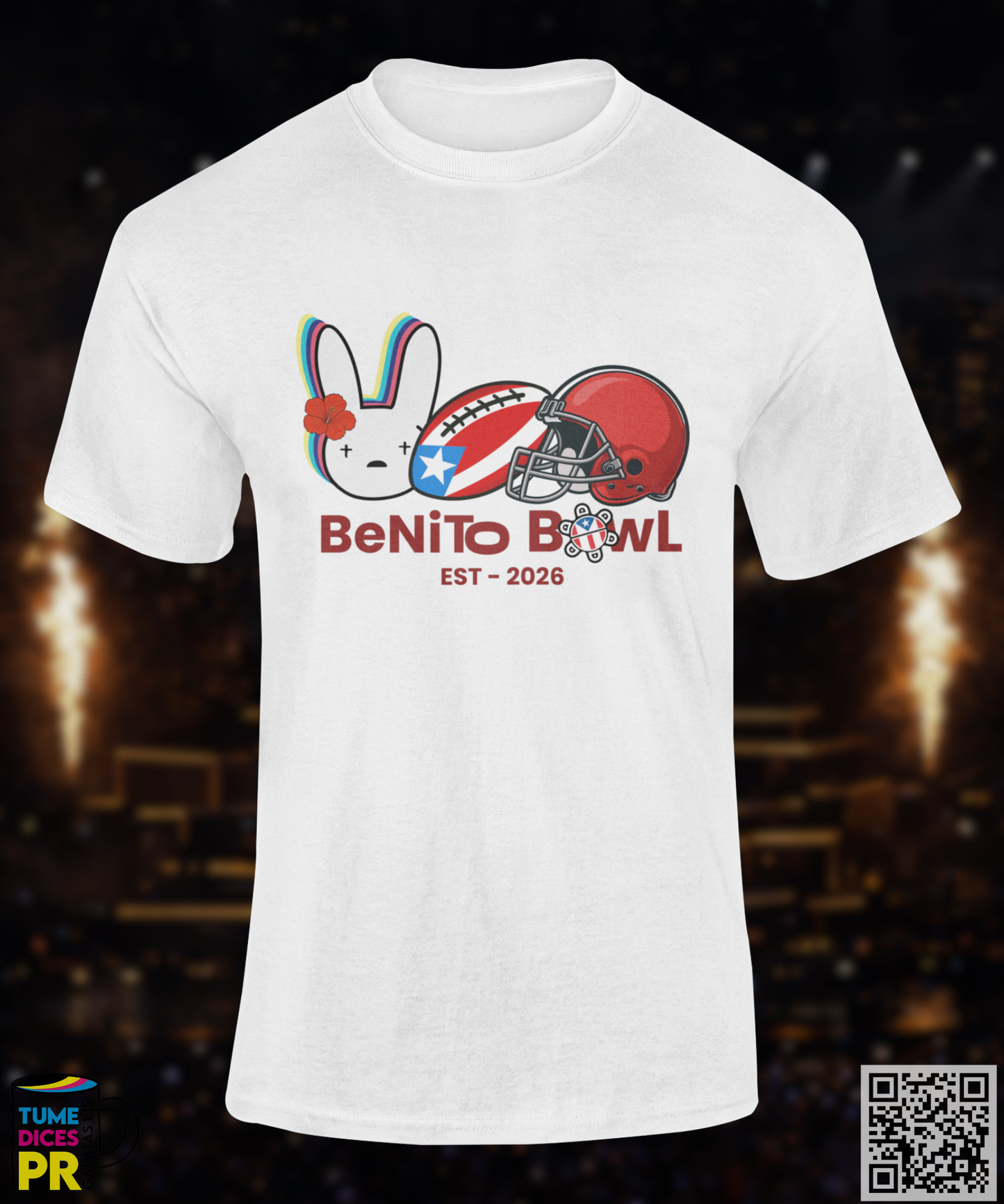 HALFTIME SHOW BAD BUNNY Camisetas
