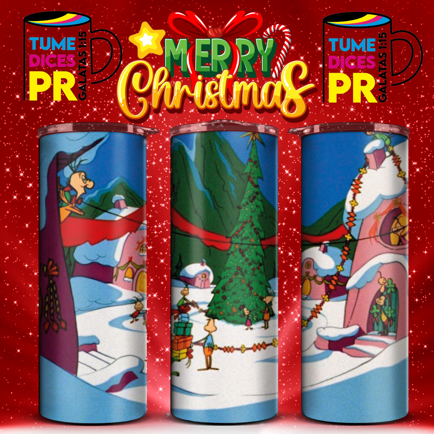 NAVIDAD Skinny Tumbler