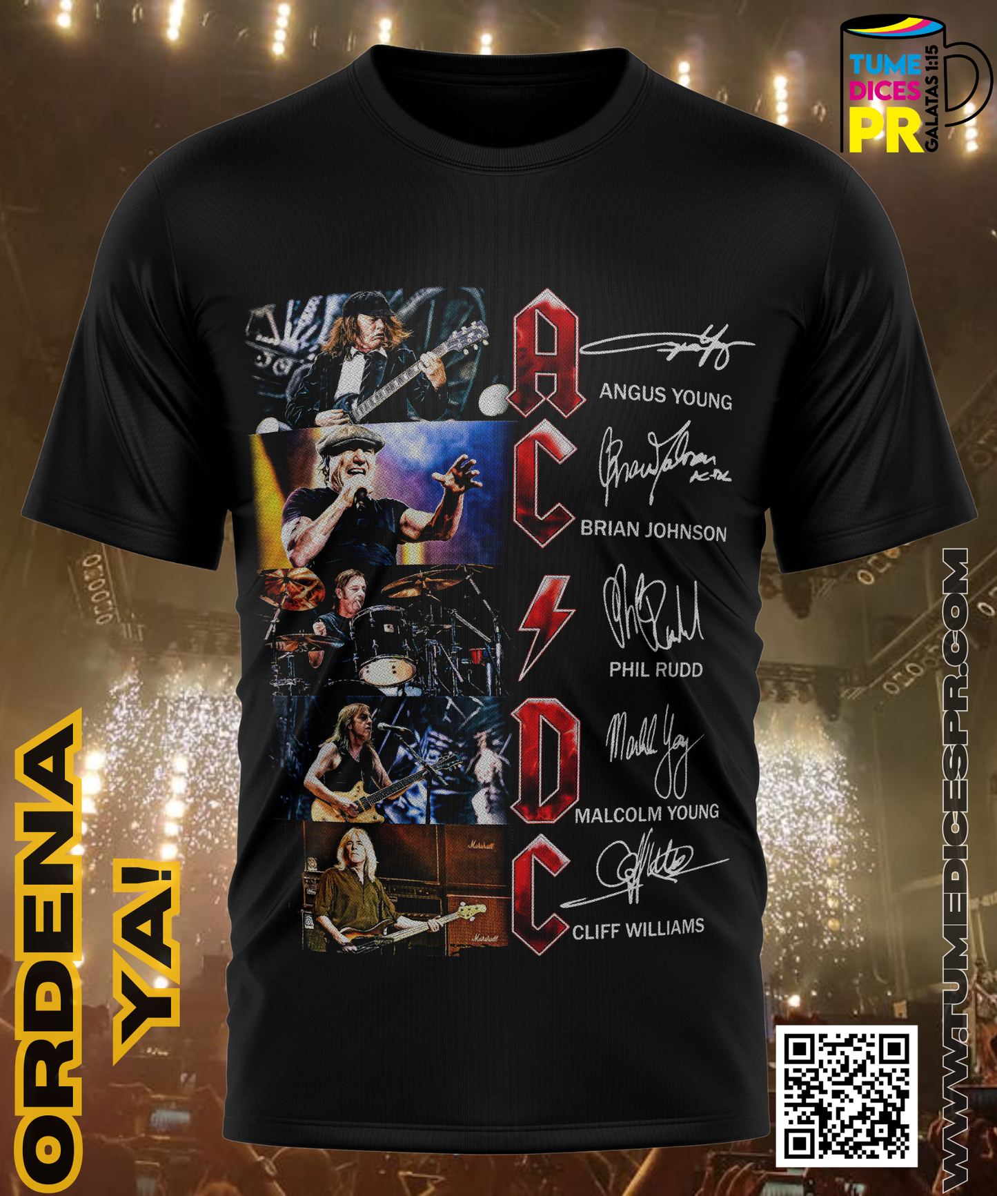 AC/DC Camisetas