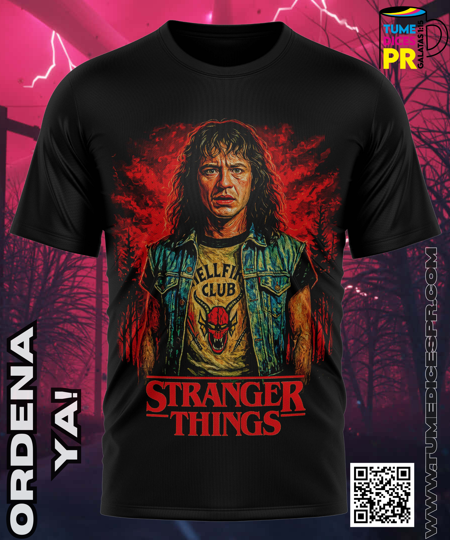 STRANGER THINGS Camisetas