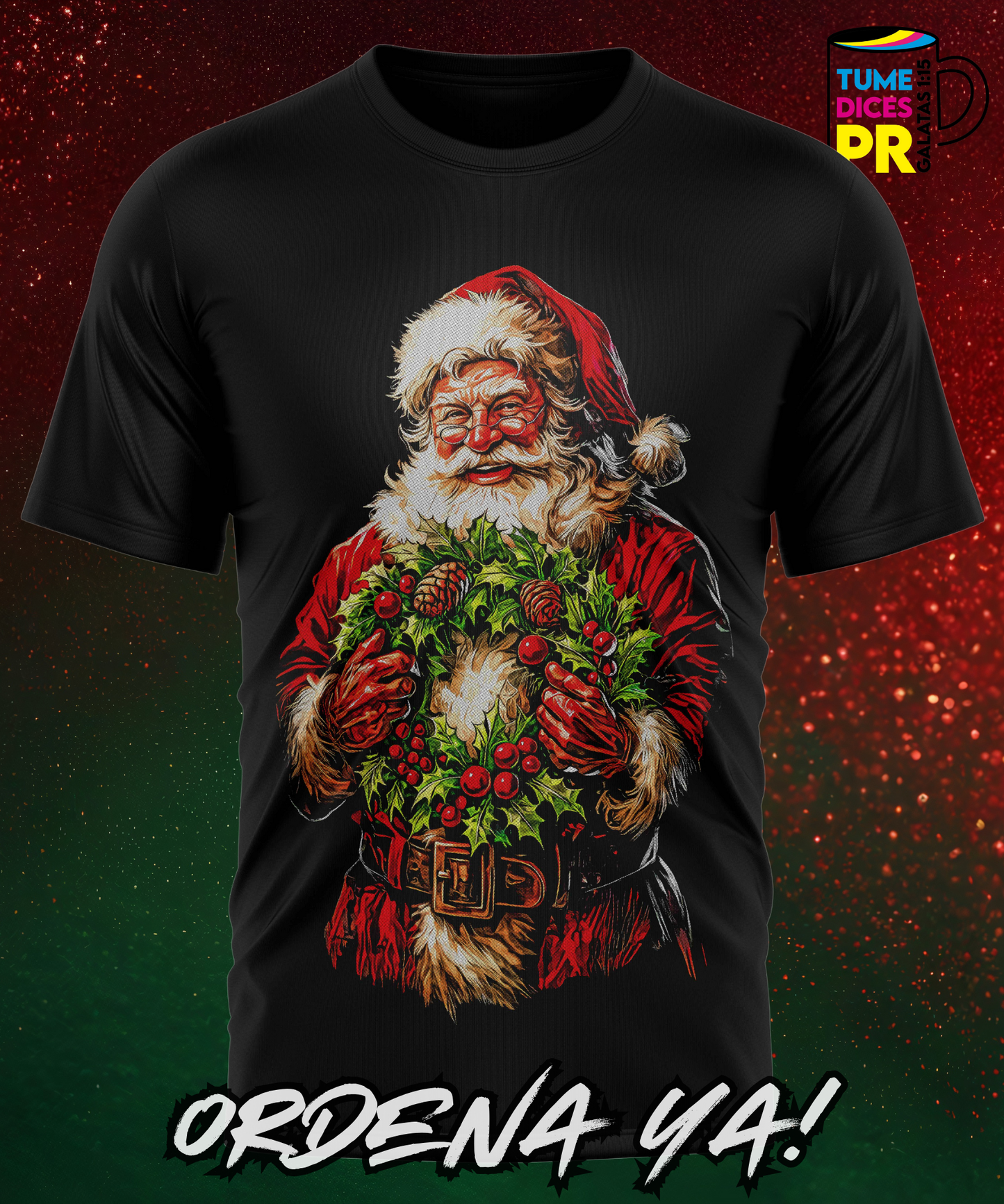 Camiseta SANTA NAVIDAD