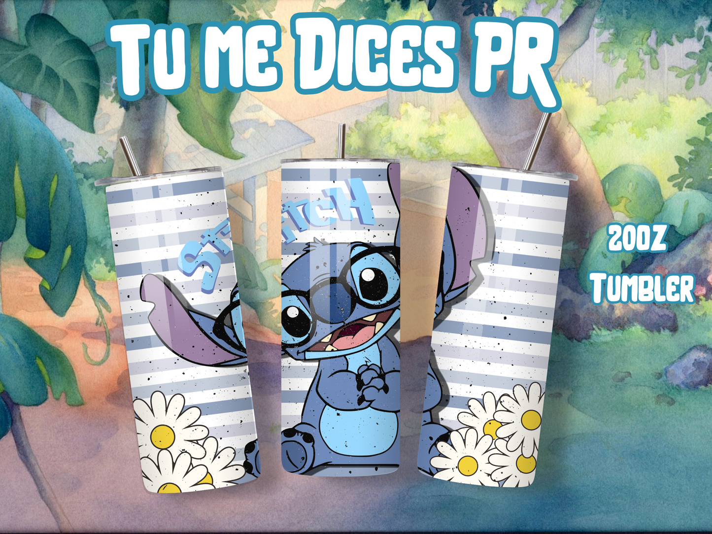 LILO & STITCH Skinny Tumbler