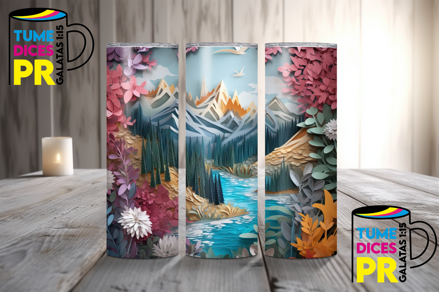 PAISAJES Skinny Tumbler