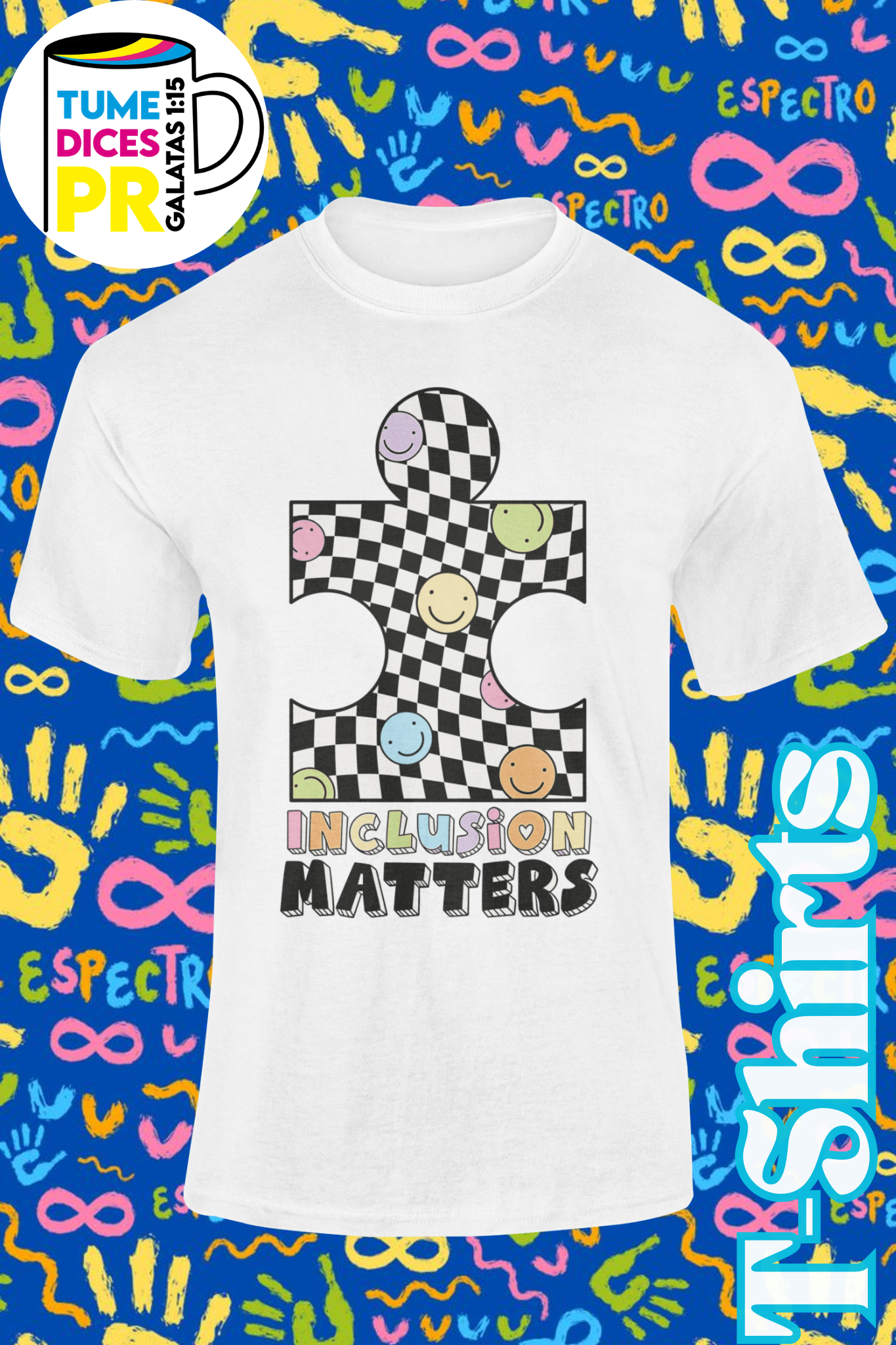 AUTISMO 3 Camisetas