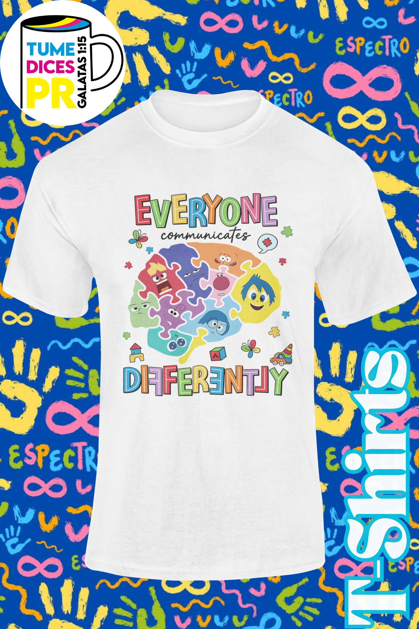 AUTISMO 3 Camisetas