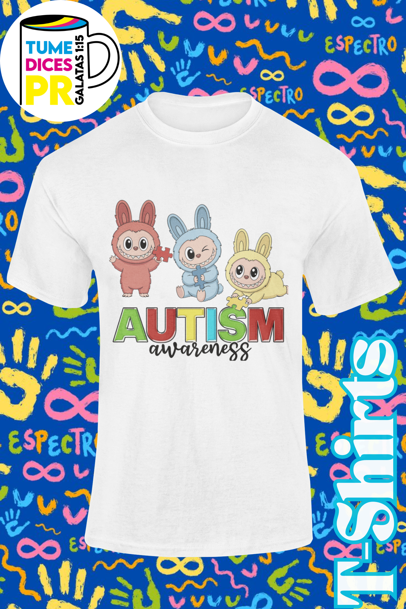 AUTISMO 3 Camisetas