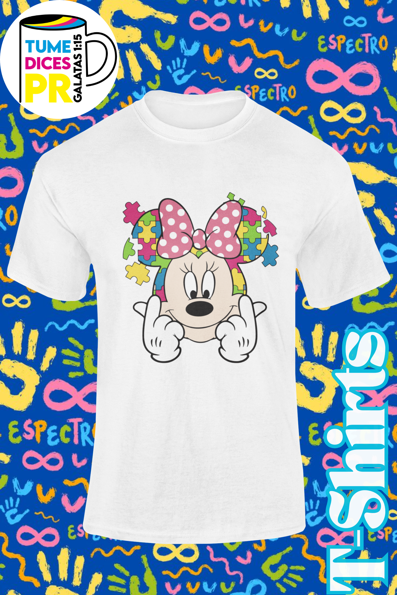 AUTISMO 3 Camisetas