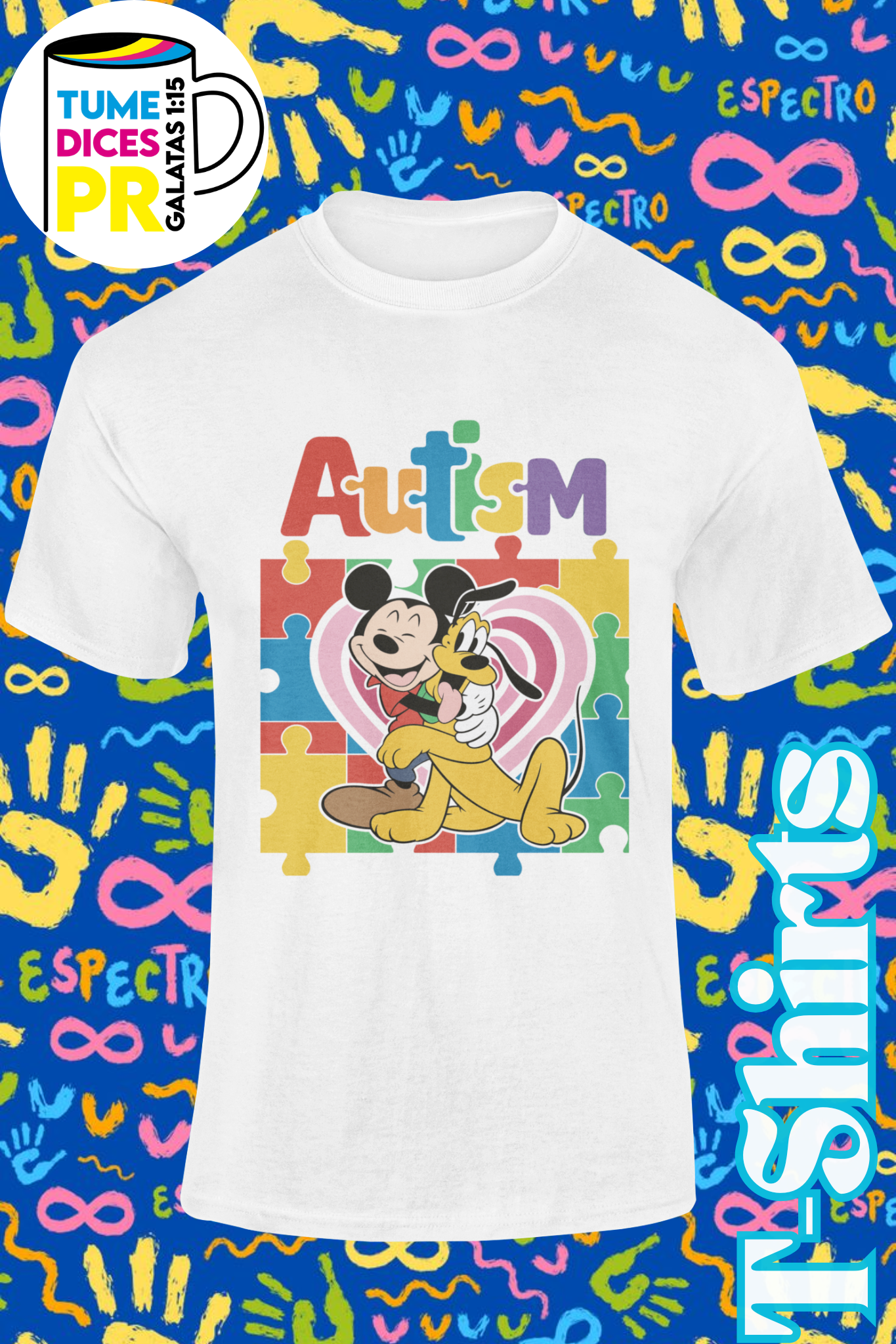 AUTISMO 3 Camisetas