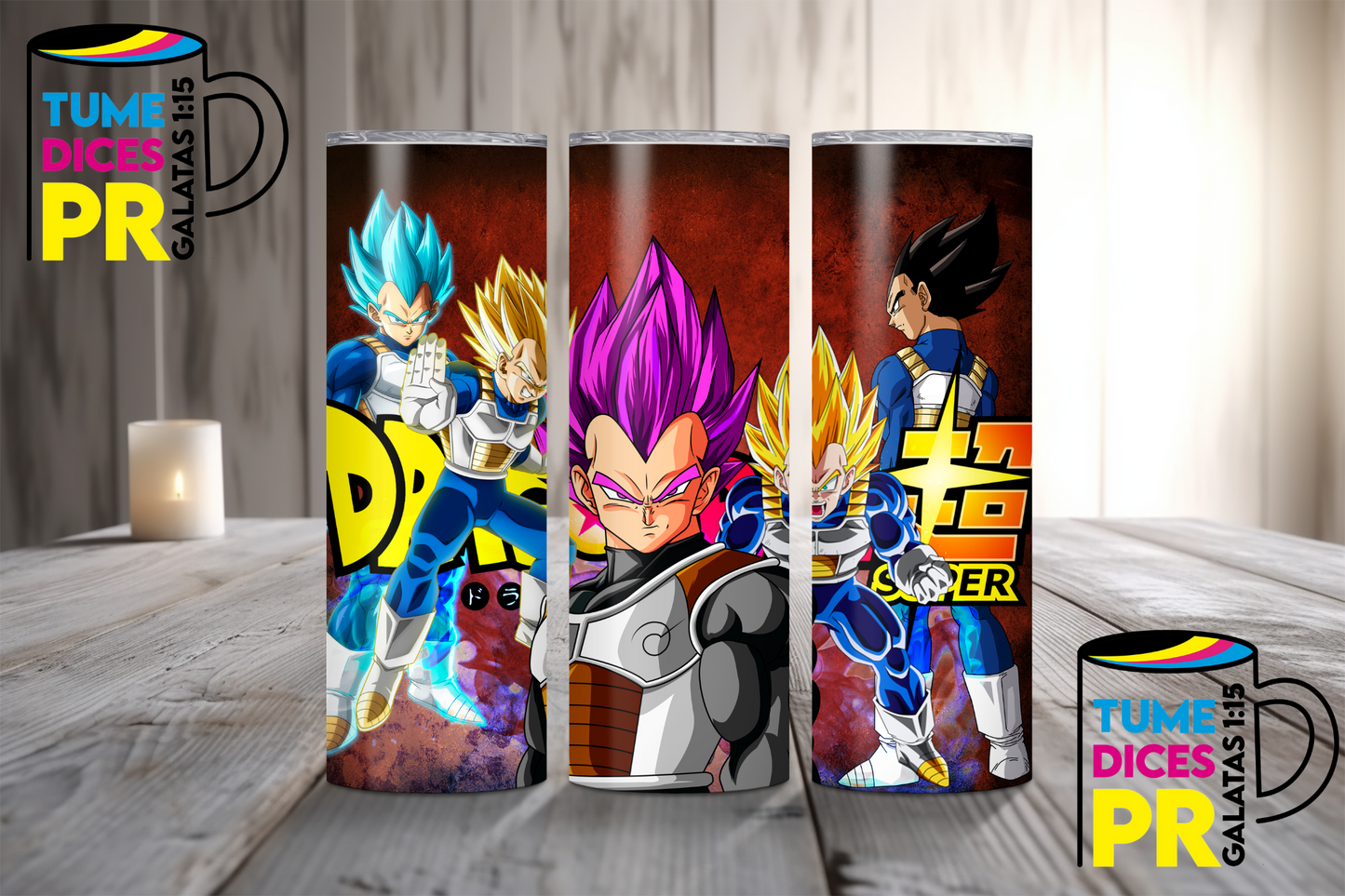 ANIME Skinny Tumbler