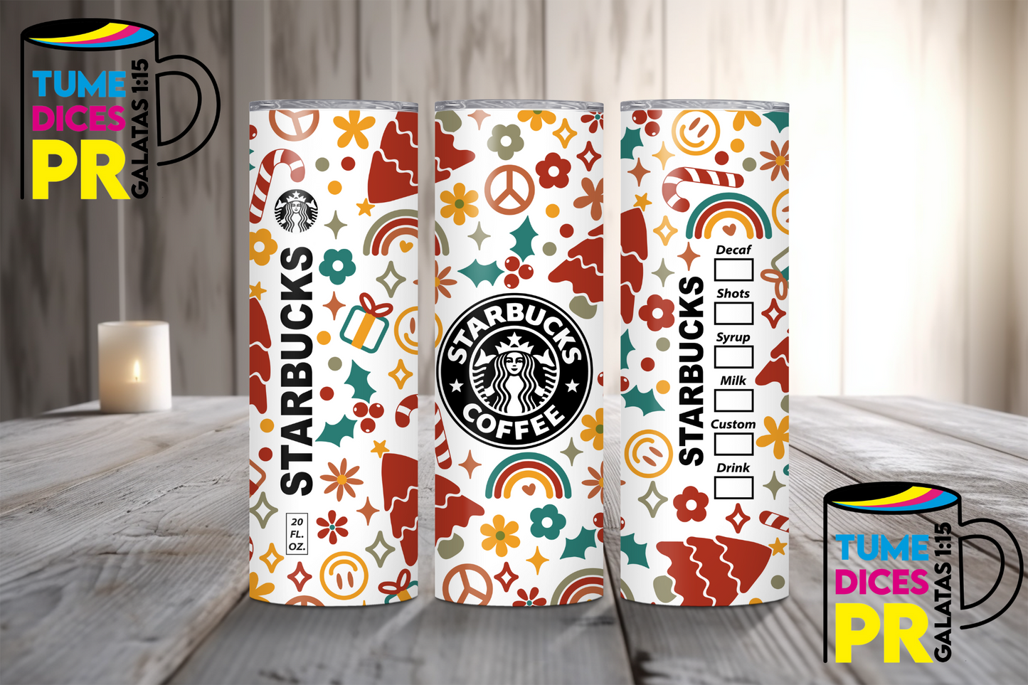 NAVIDAD Skinny Tumbler