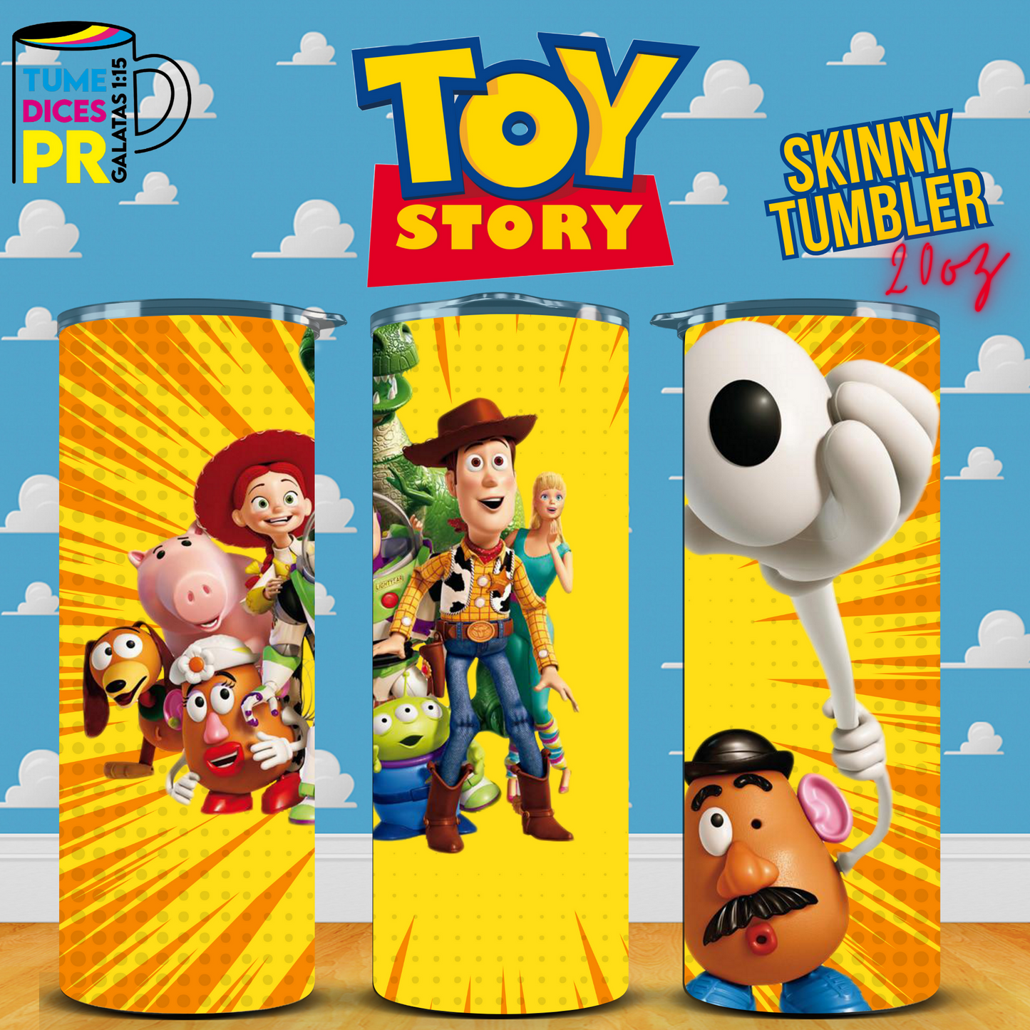 TOY STORY Skinny Tumbler