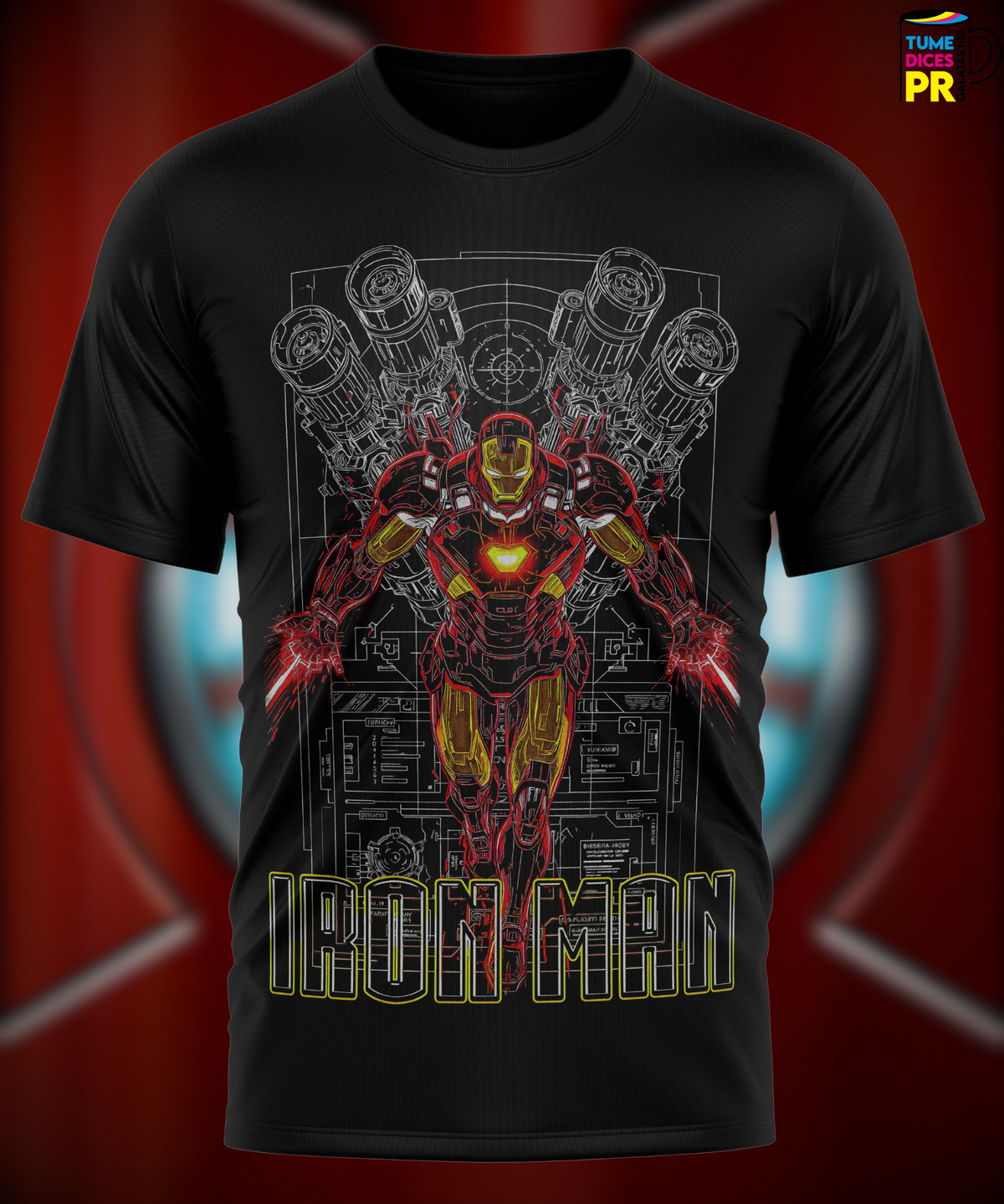 IRON MAN Camisetas