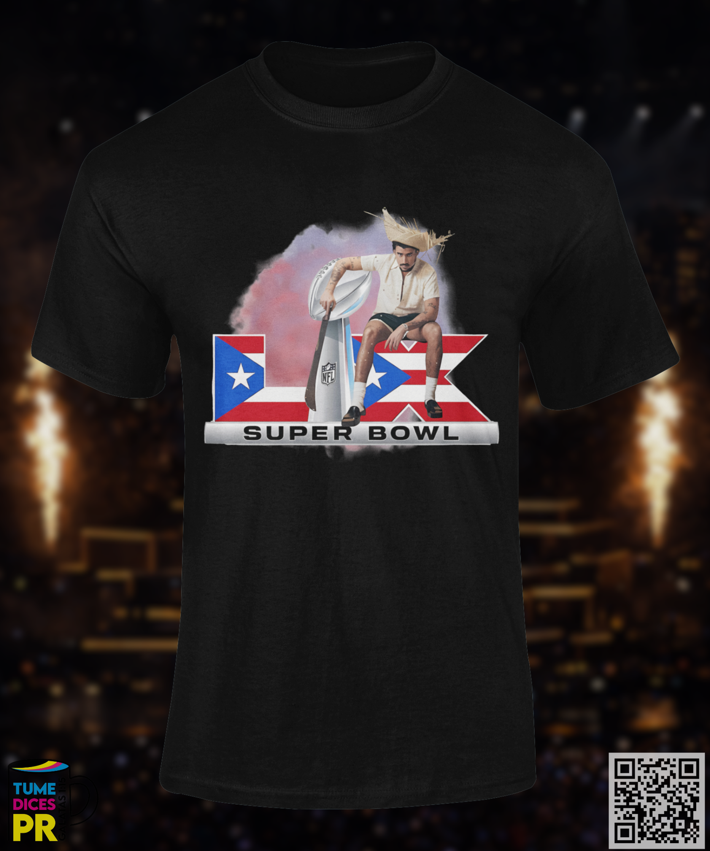 HALFTIME SHOW BAD BUNNY Camisetas