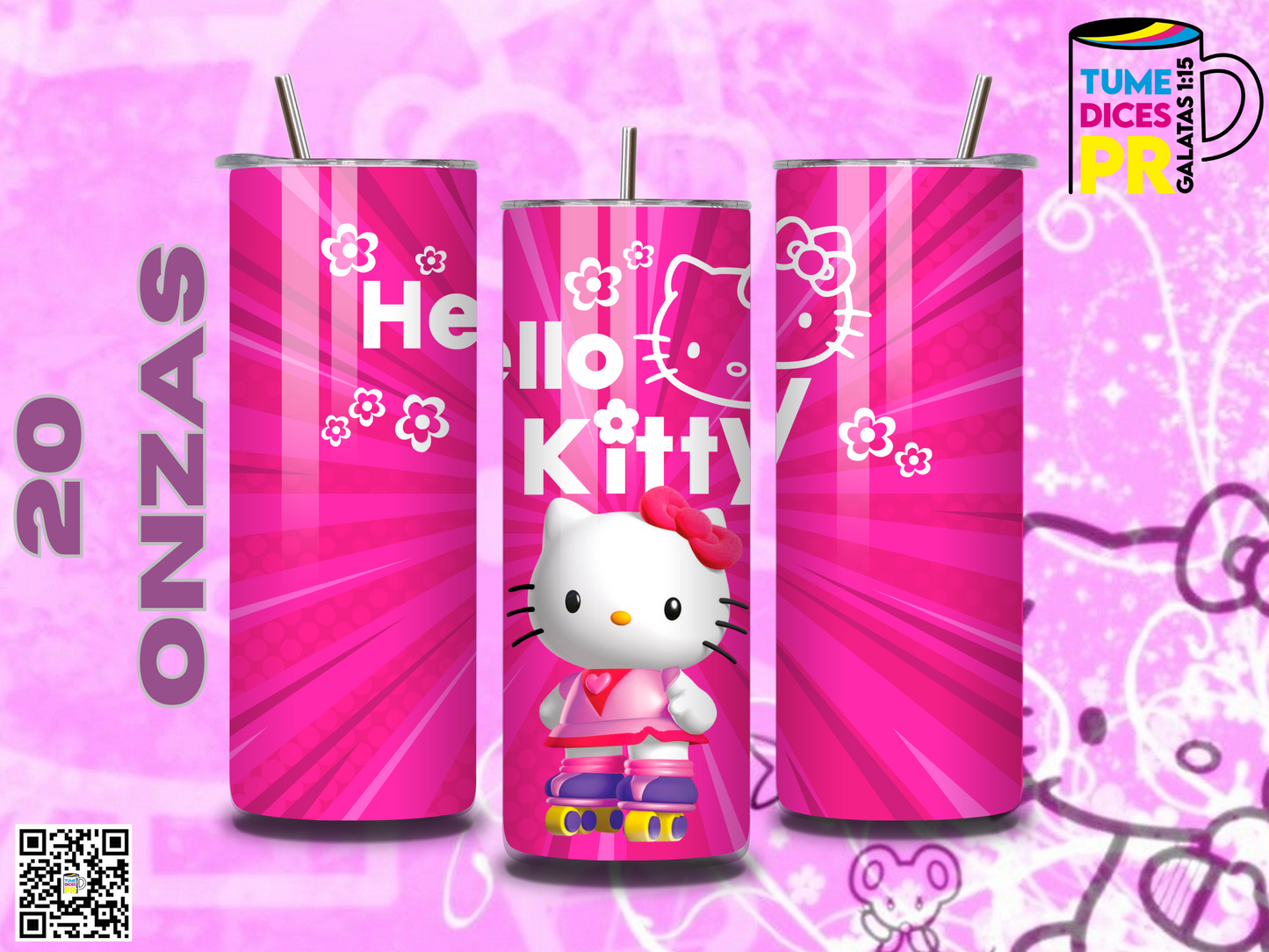 HELLO KITTY Skinny Tumbler