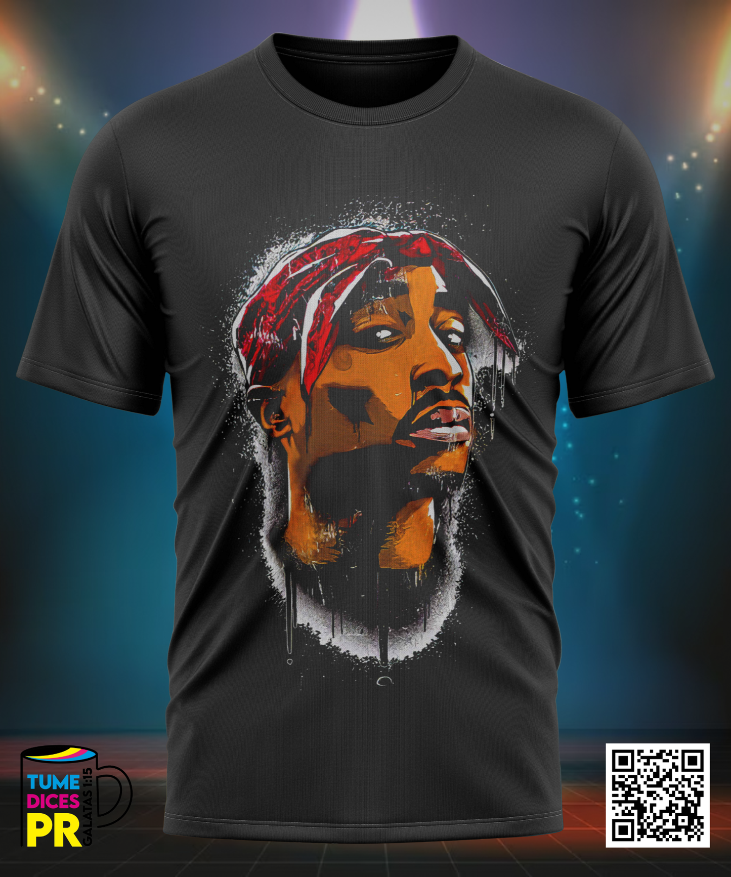 TUPAC Camiseta