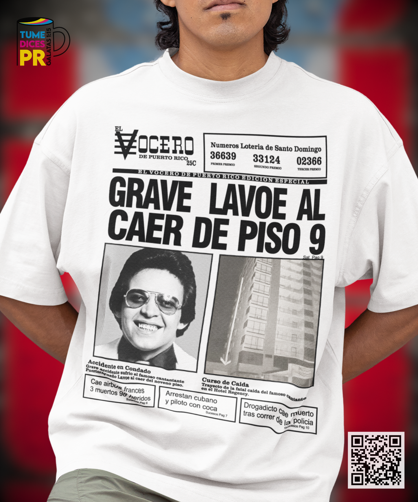 HECTOR LAVOE Camisetas