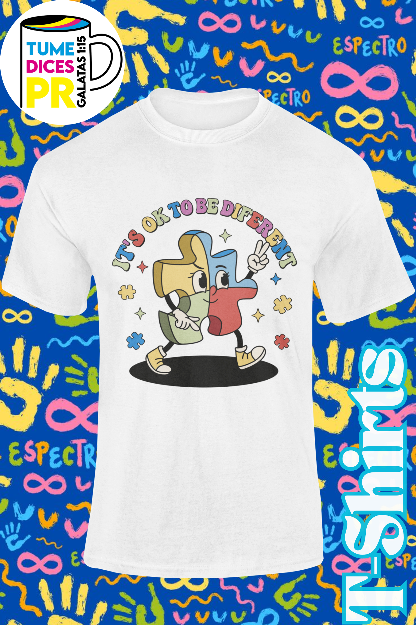 AUTISMO 3 Camisetas
