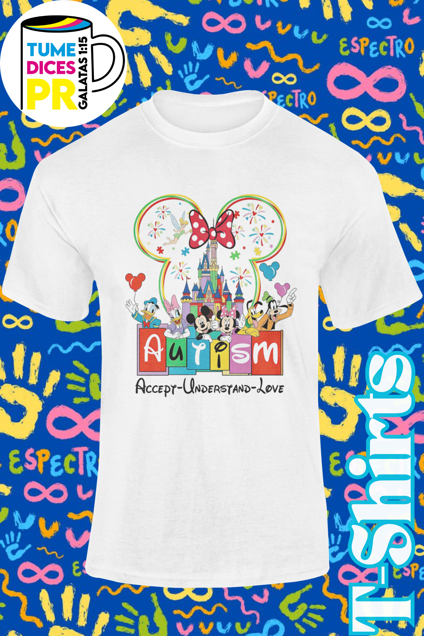AUTISMO 3 Camisetas