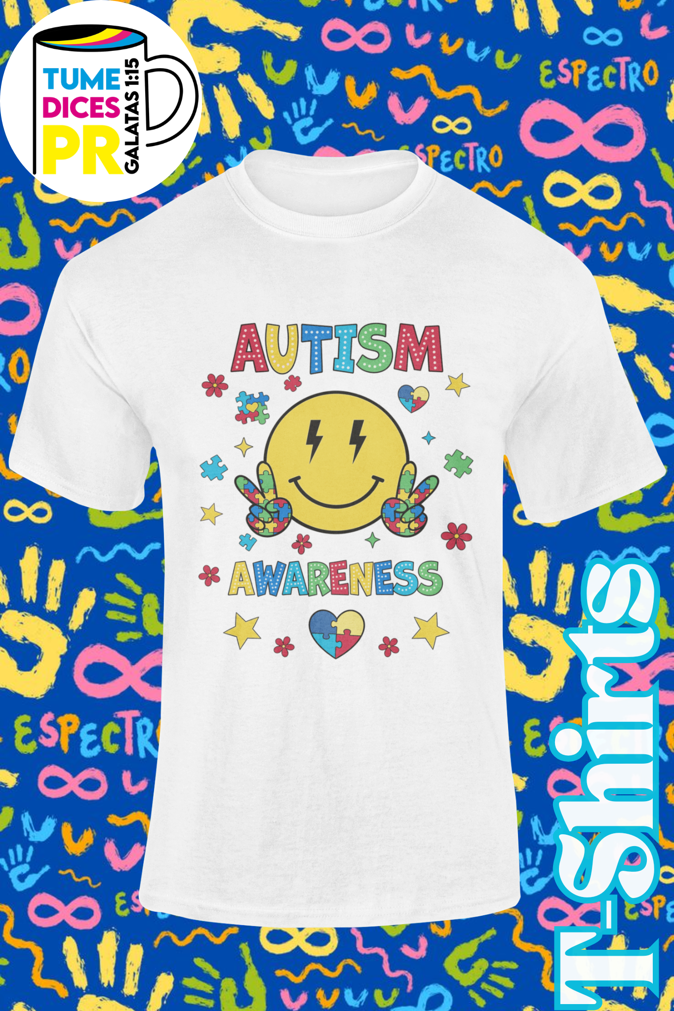 AUTISMO 3 Camisetas