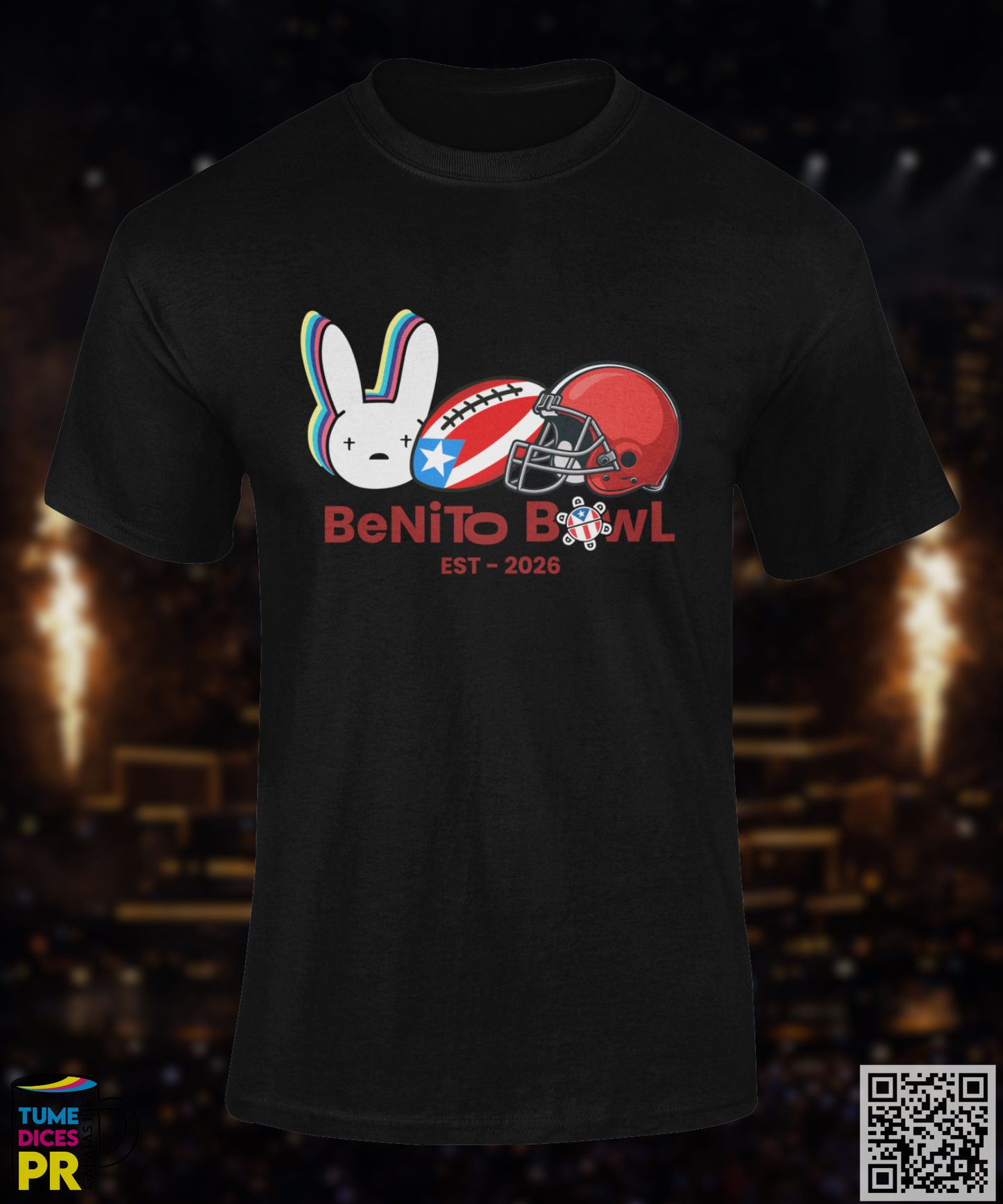 HALFTIME SHOW BAD BUNNY Camisetas
