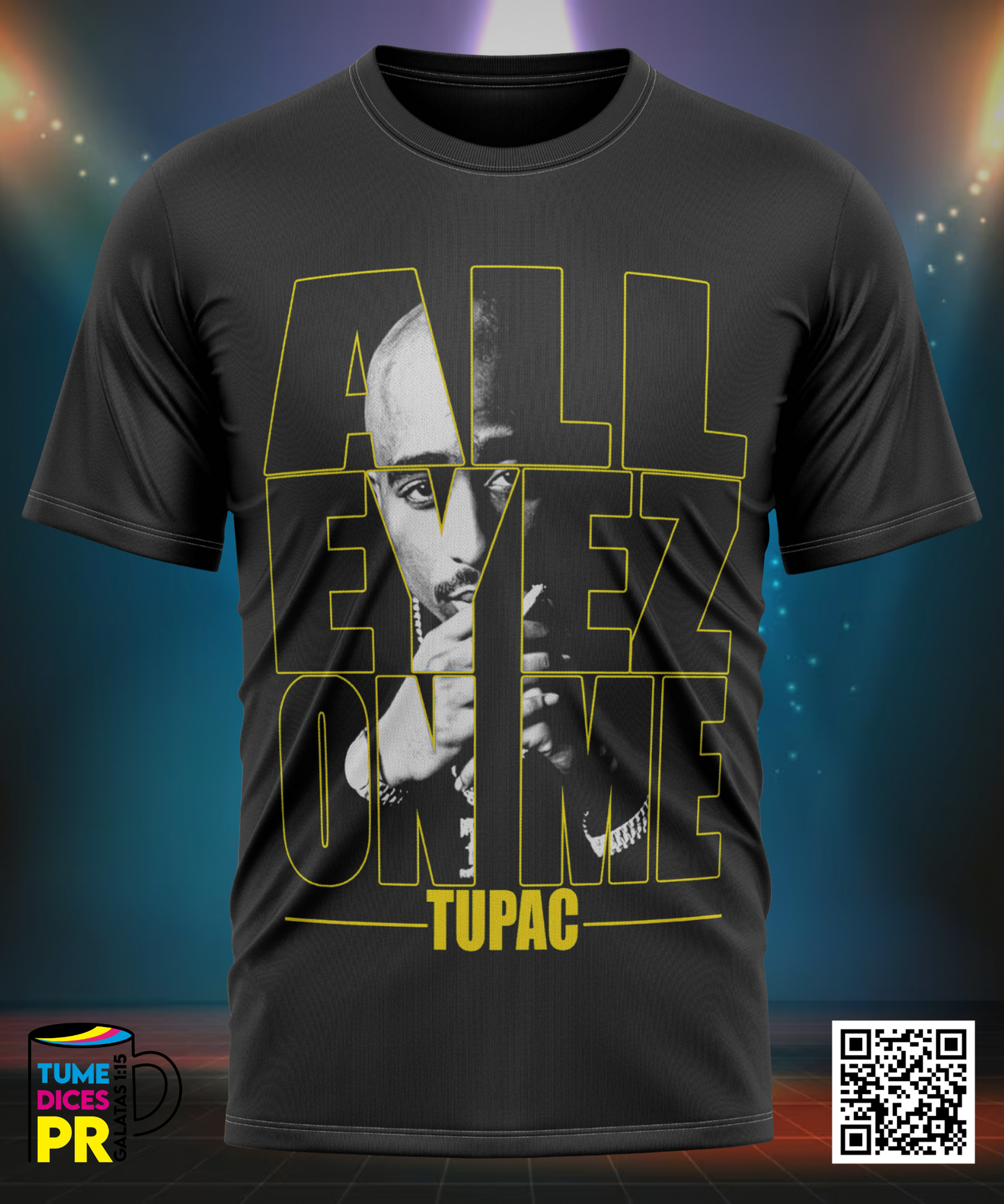 TUPAC Camiseta
