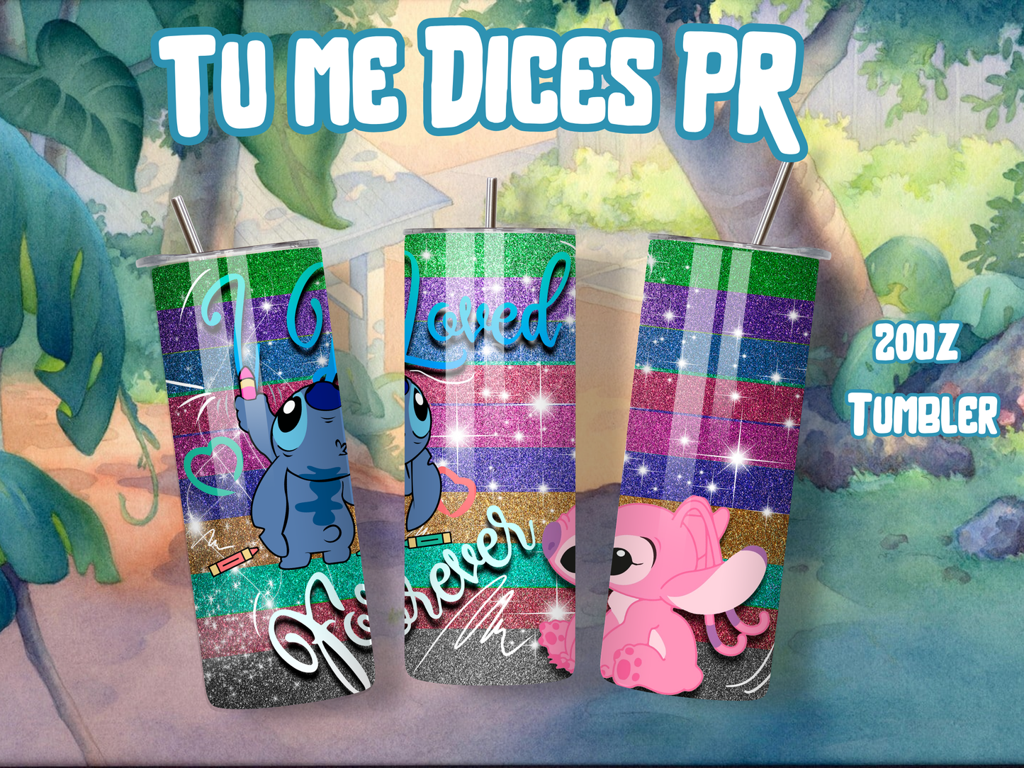 LILO & STITCH Skinny Tumbler