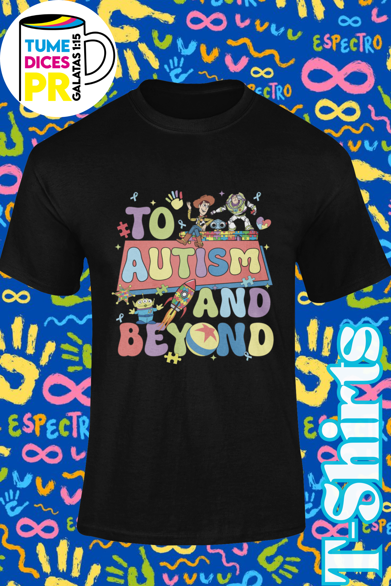 AUTISMO 4 Camisetas