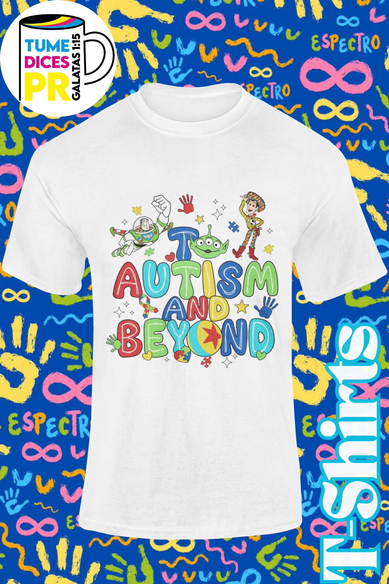 AUTISMO 4 Camisetas