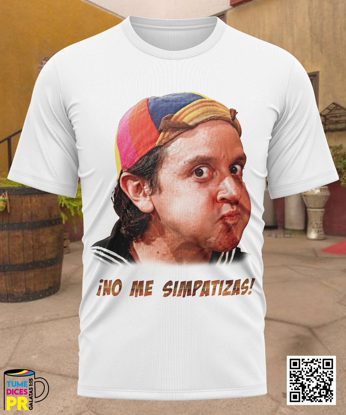 Camiseta CHESPIRITO | Algodón y poliéster | Tallas S–XL