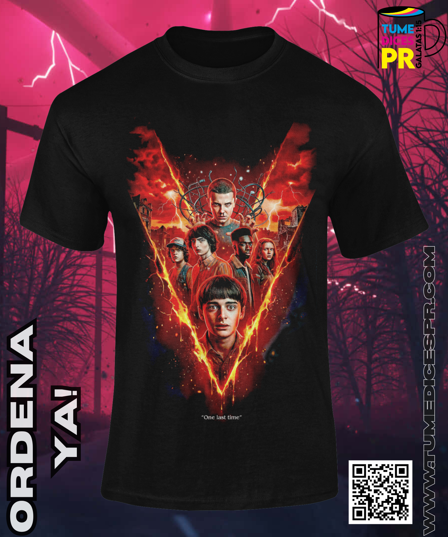 STRANGER THINGS Camisetas