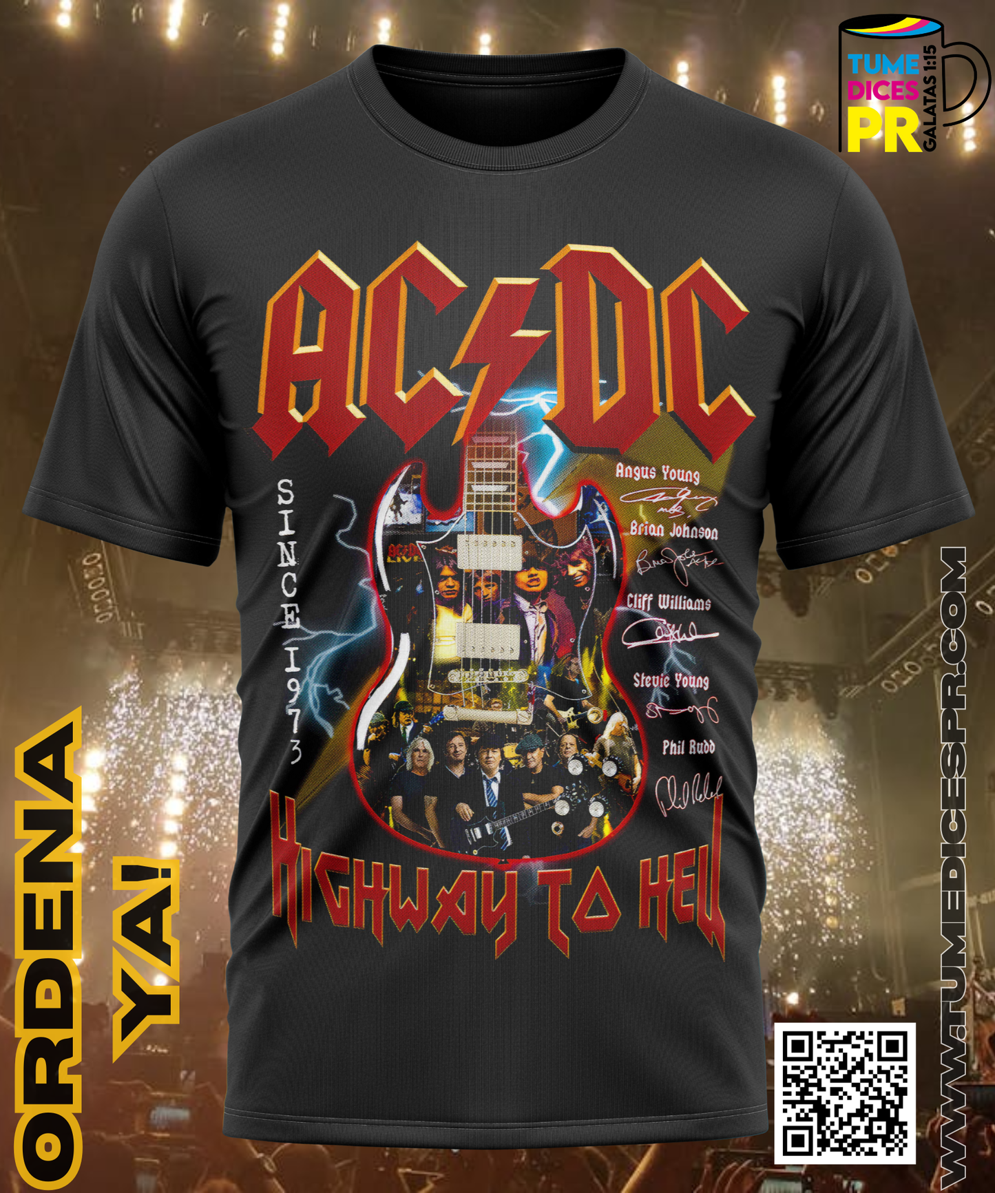 AC/DC Camisetas