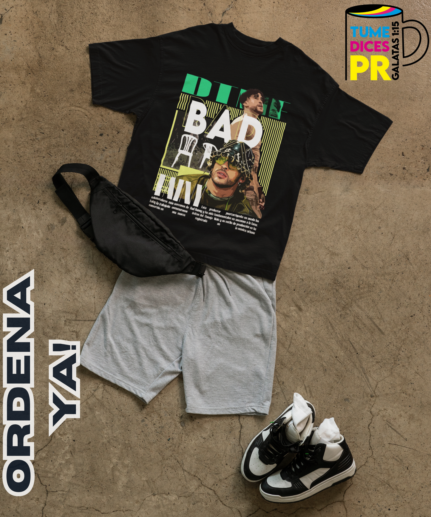 Camiseta Bad Bunny 5