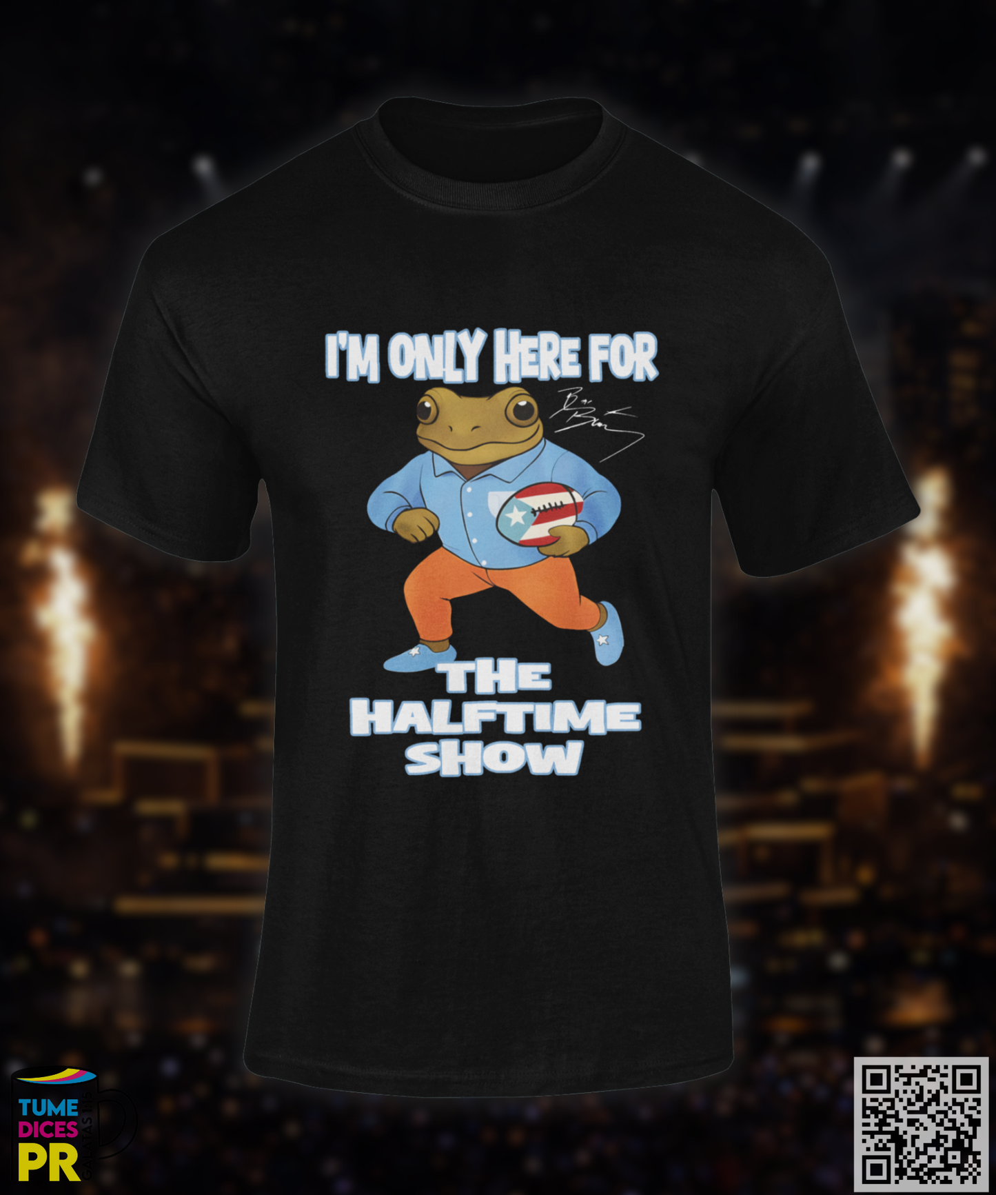 HALFTIME SHOW BAD BUNNY Camisetas