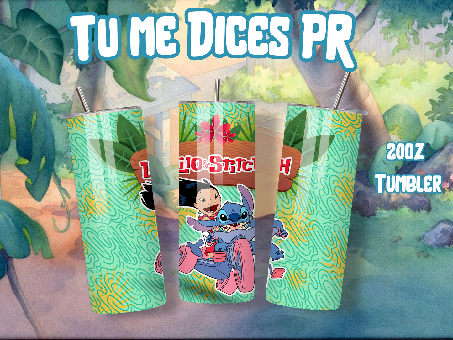 LILO & STITCH Skinny Tumbler