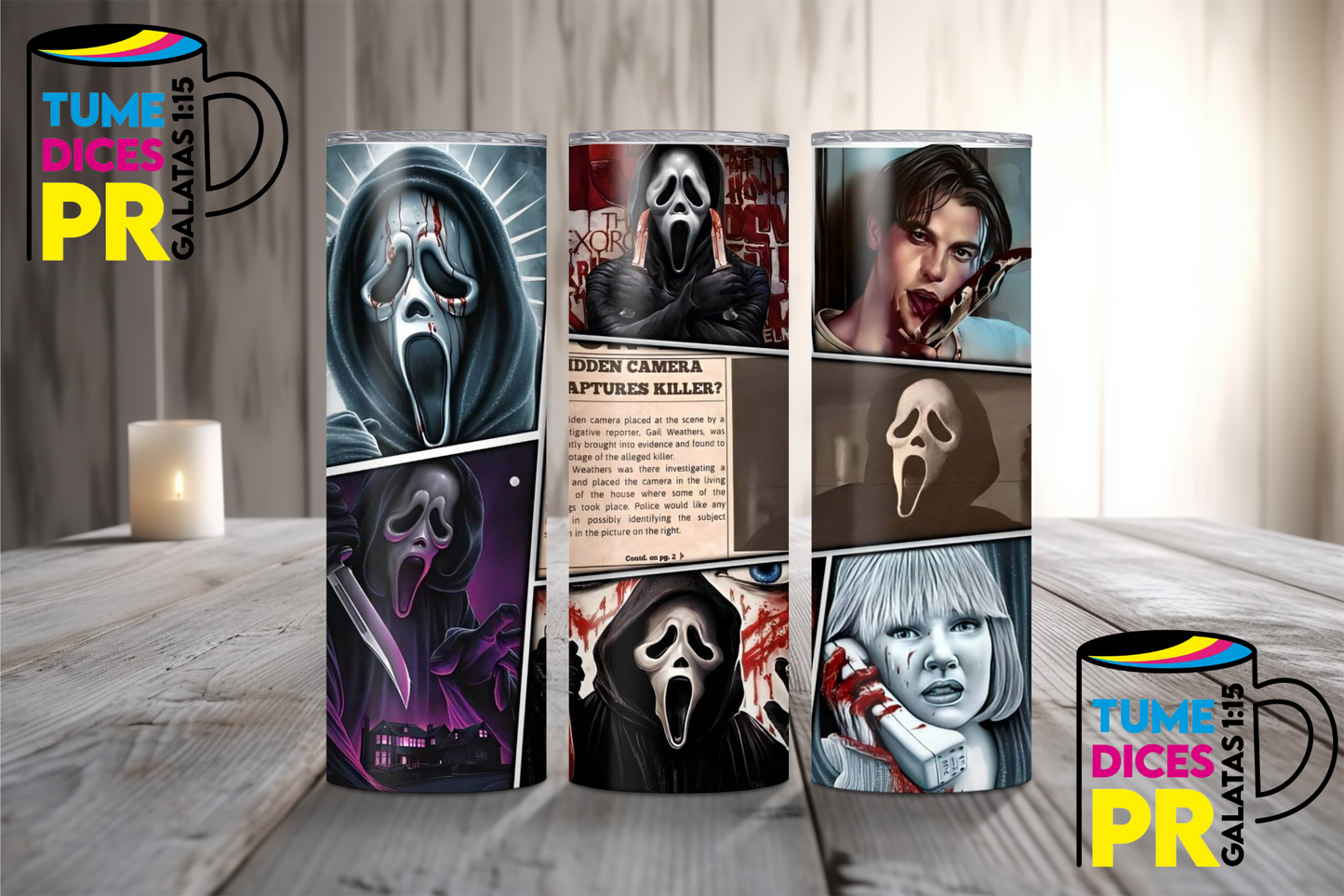 HALLOWEEN 1 Skinny Tumbler