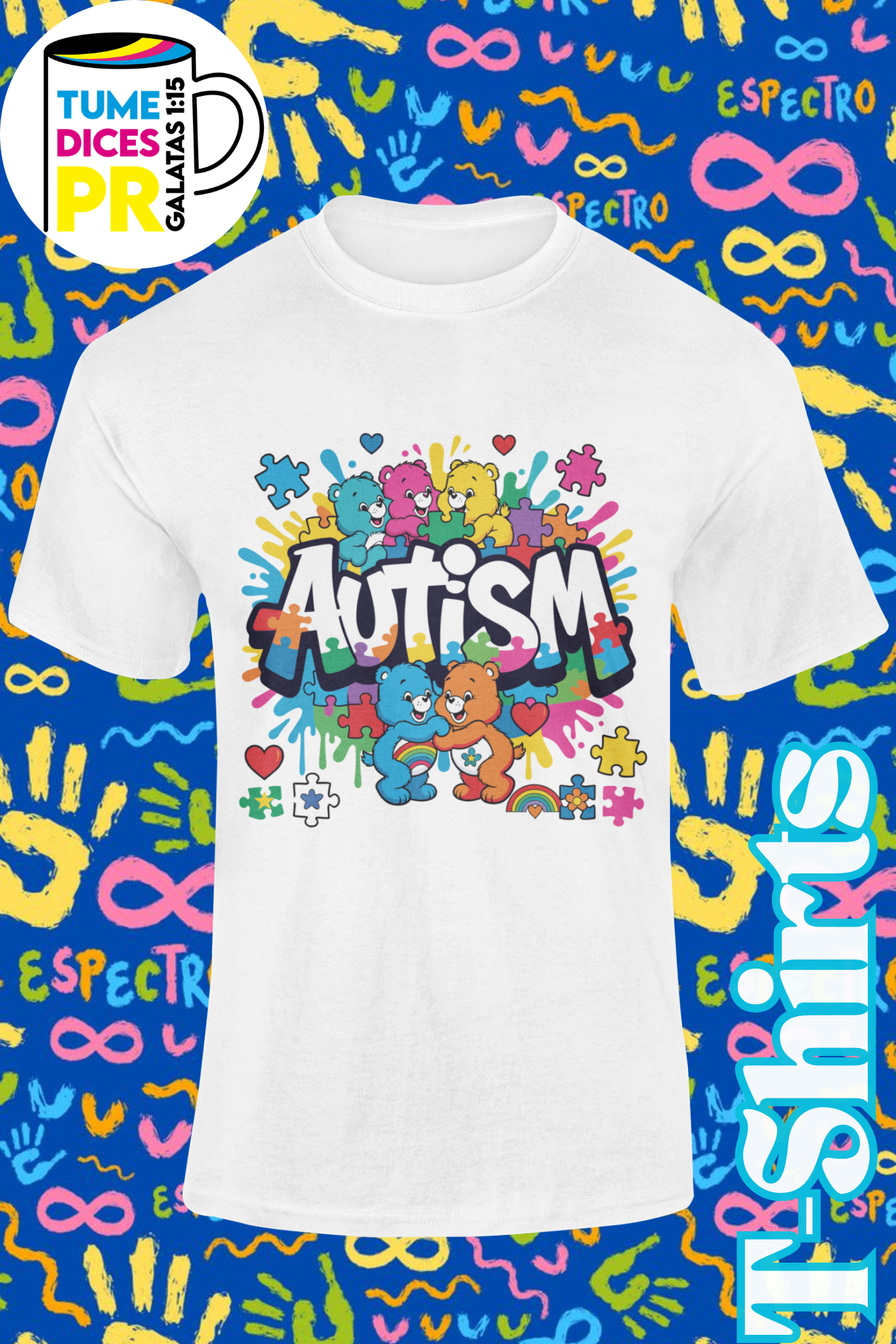 AUTISMO 4 Camisetas
