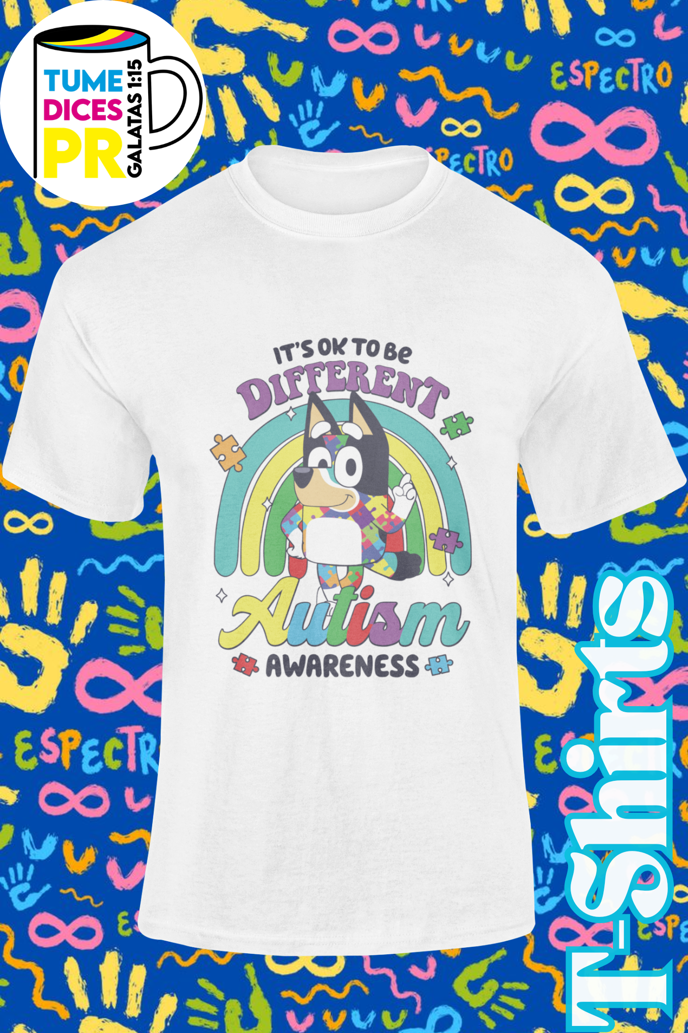 AUTISMO 4 Camisetas
